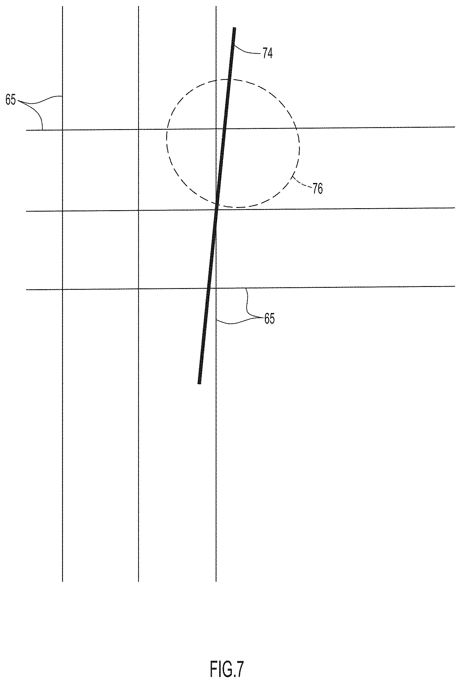 Patent US11781858 Figure 7 – Fiber weave skew assessment for printed circuit boards