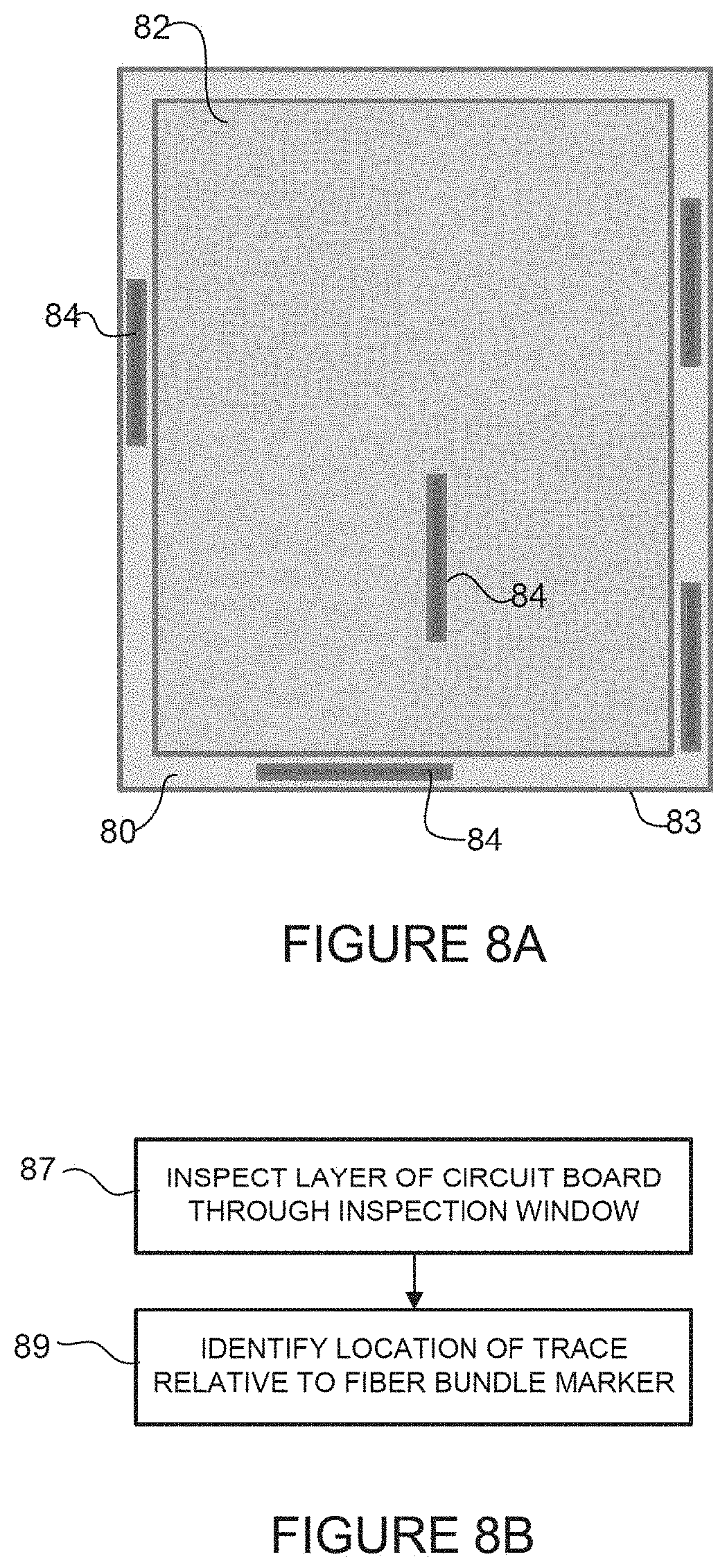 Patent US11781858 Figure 8 – Fiber weave skew assessment for printed circuit boards