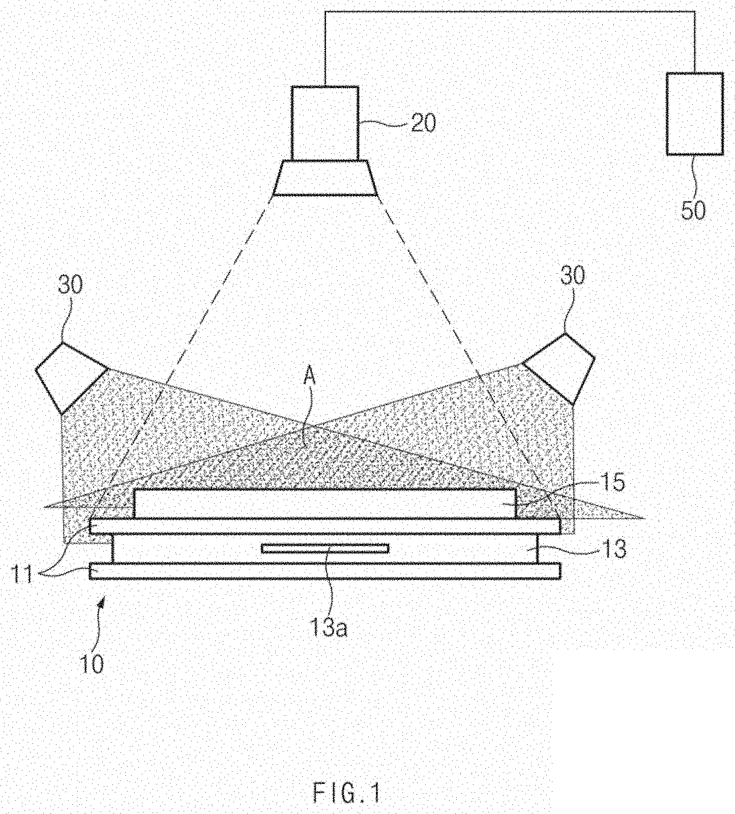 Patent US11781859 Figure 1 – Alignment inspection apparatus for electrode assembly and alignment inspection method for electrode assembly using the same
