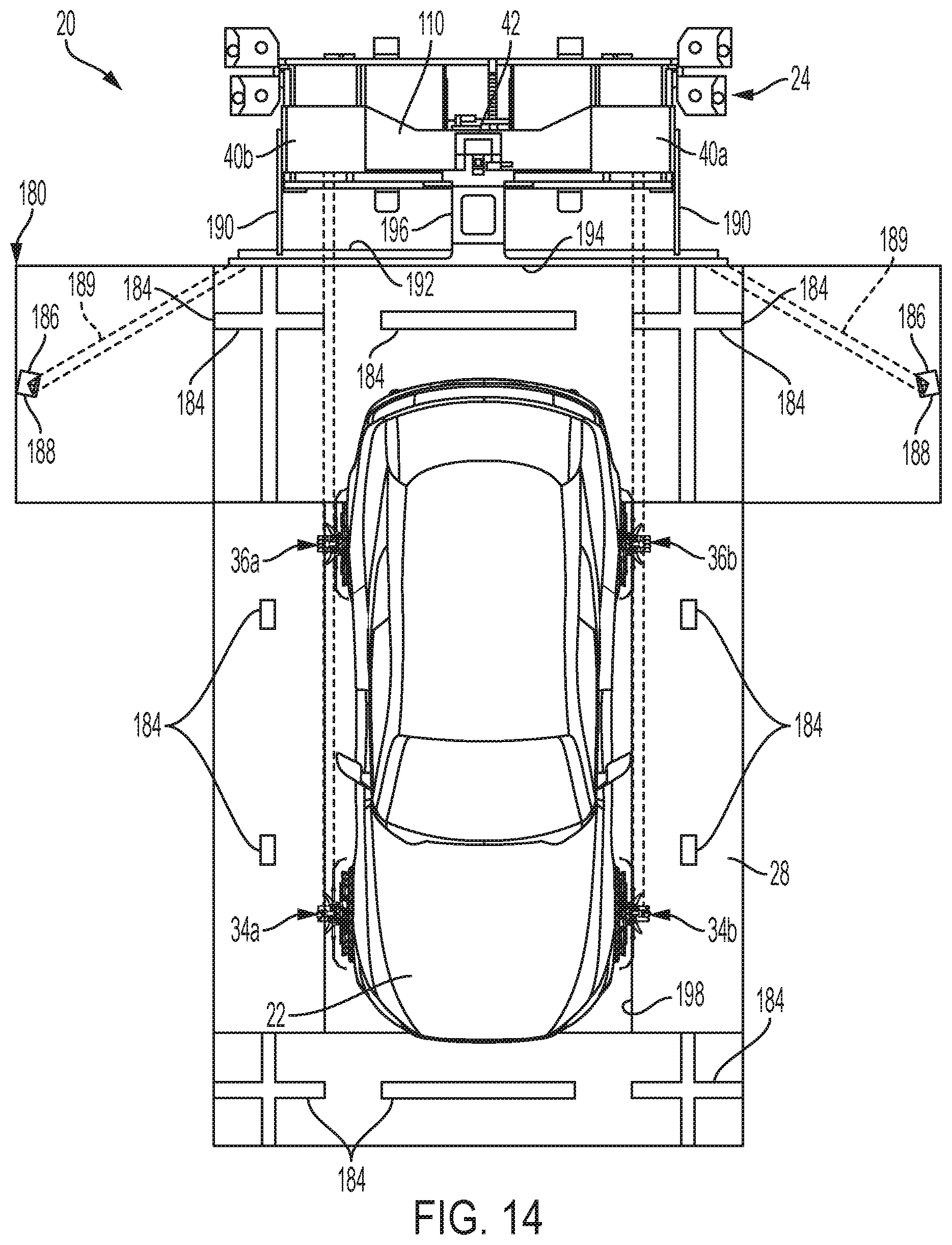 Patent US11781860 Figure 18 – Mobile vehicular alignment for sensor calibration
