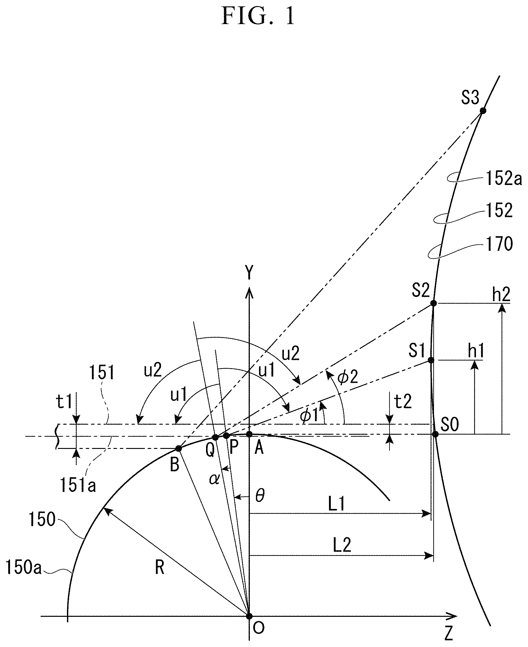 Patent US11781861 Figure 1 – Surface measurement method, component manufacturing method, component inspection method, and component measurement device