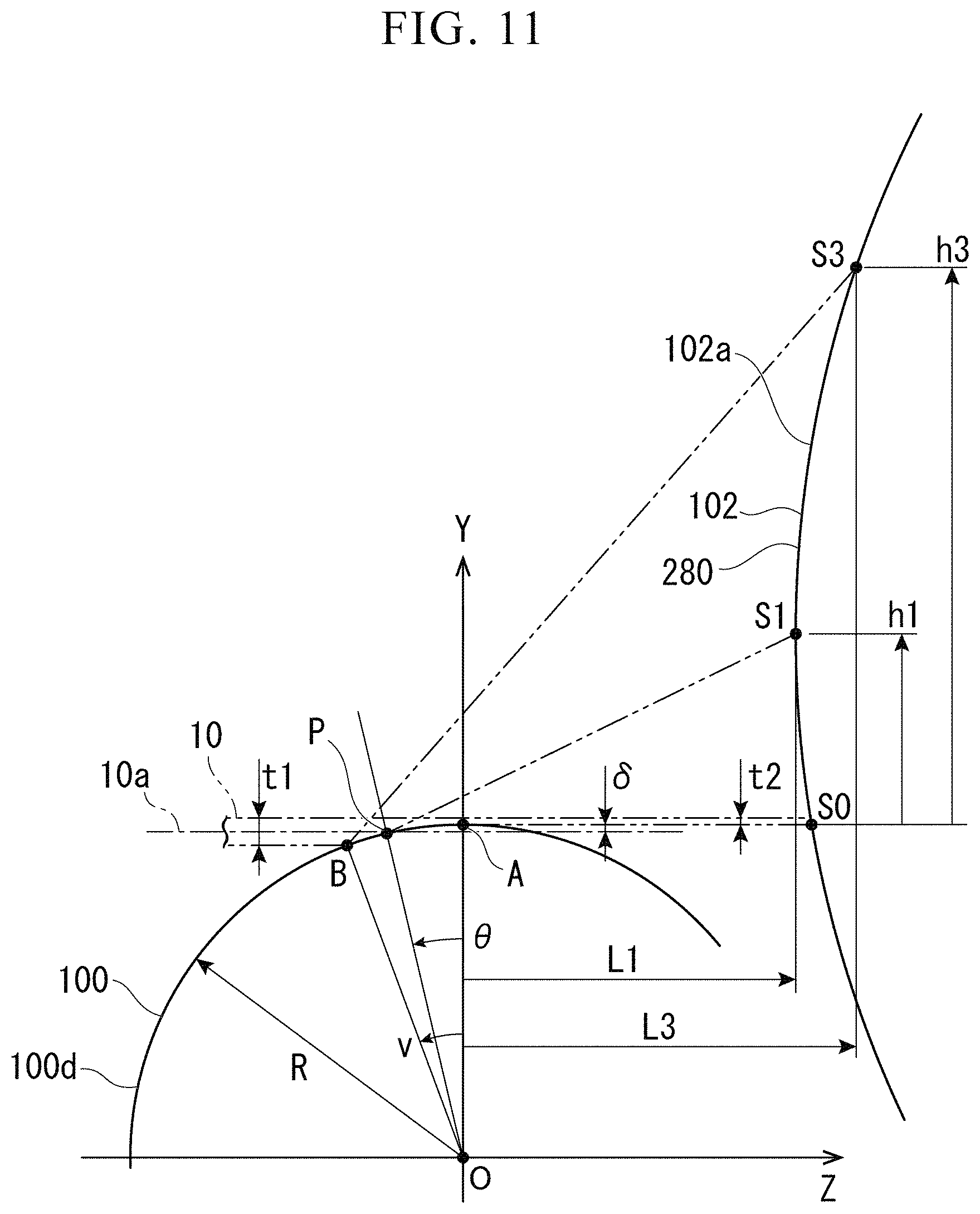 Patent US11781861 Figure 7 – Surface measurement method, component manufacturing method, component inspection method, and component measurement device