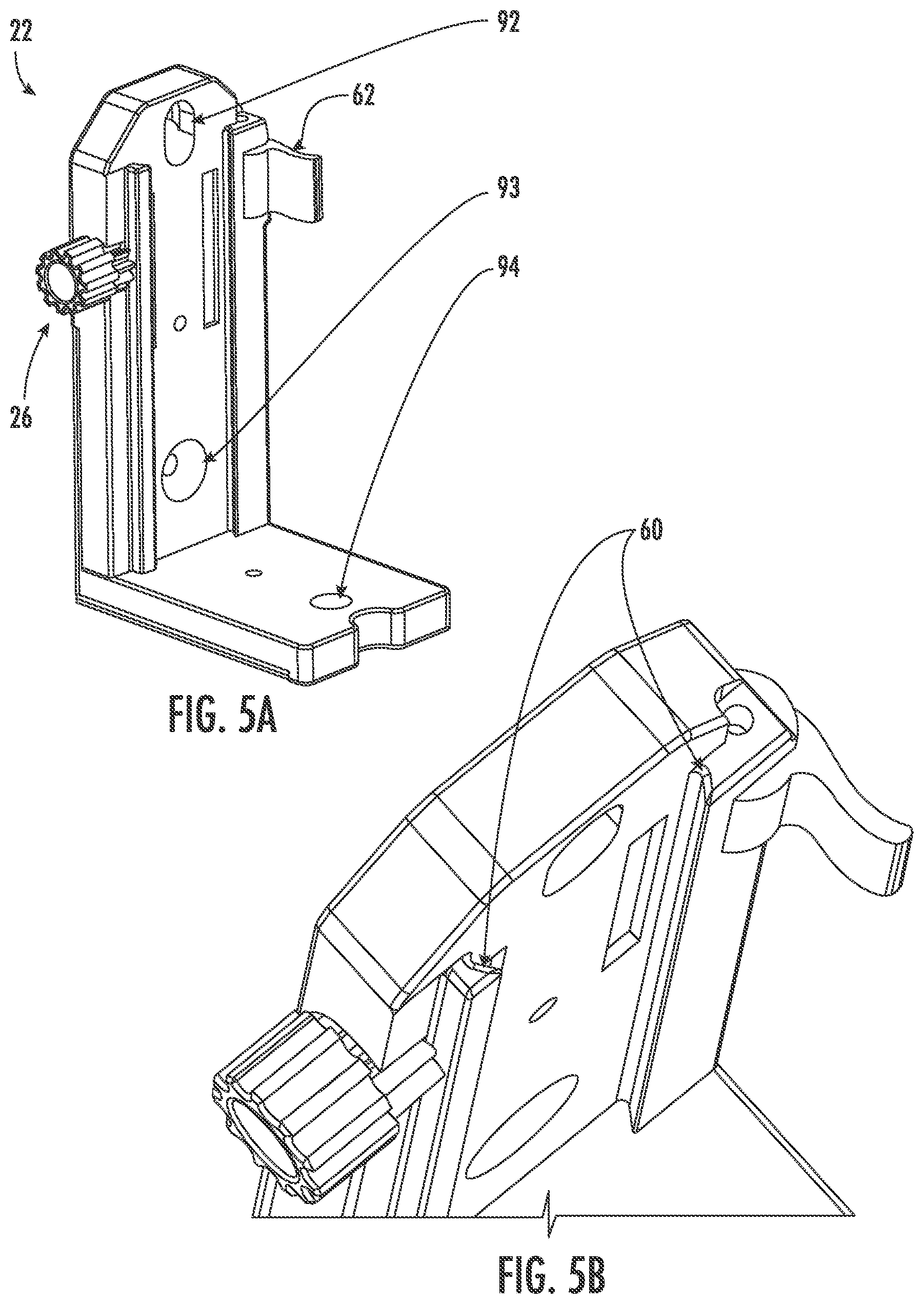 Patent US11781865 Figure 5 – Laser projection tools and mounting accessories