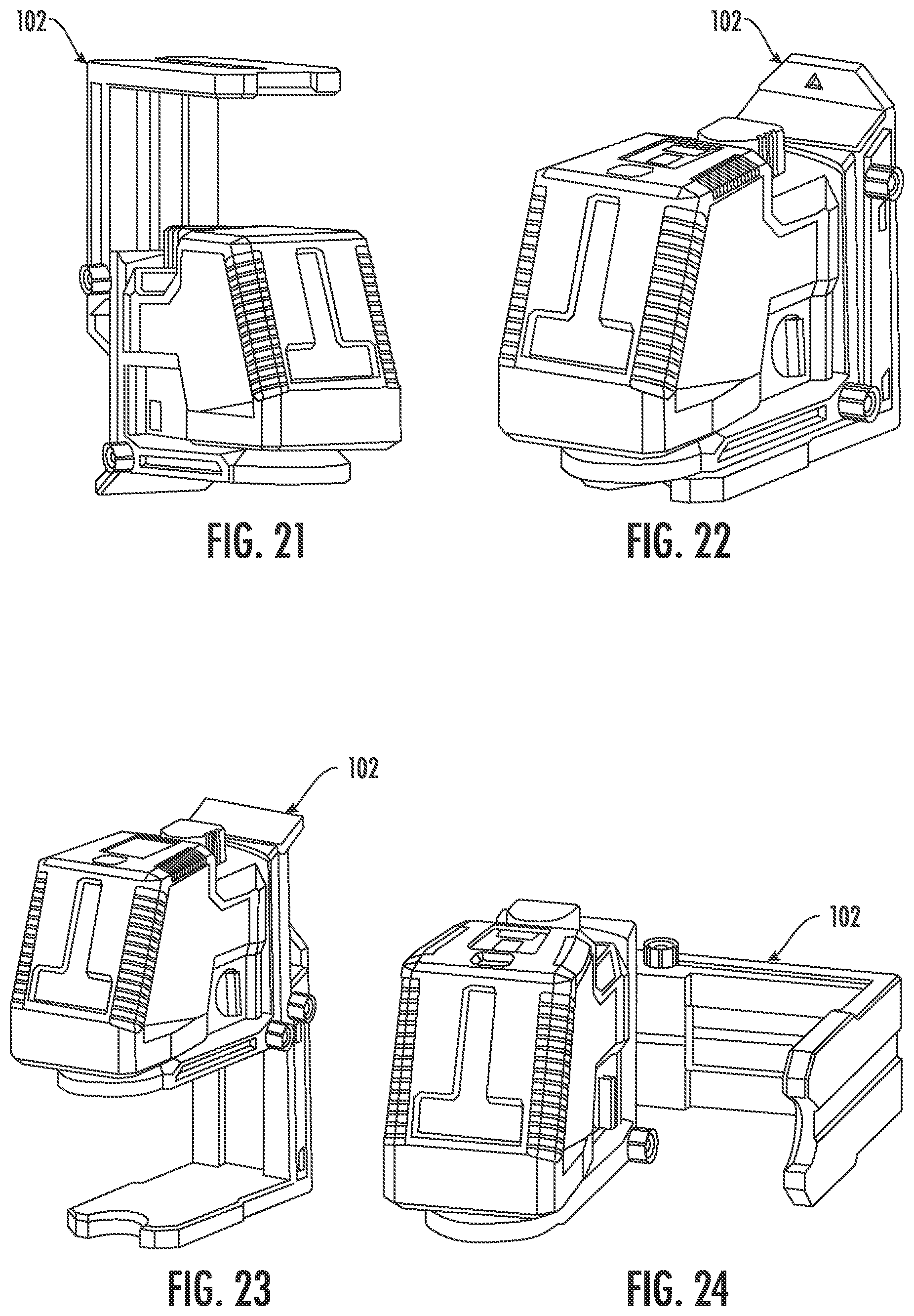 Patent US11781865 Figure 11 – Laser projection tools and mounting accessories