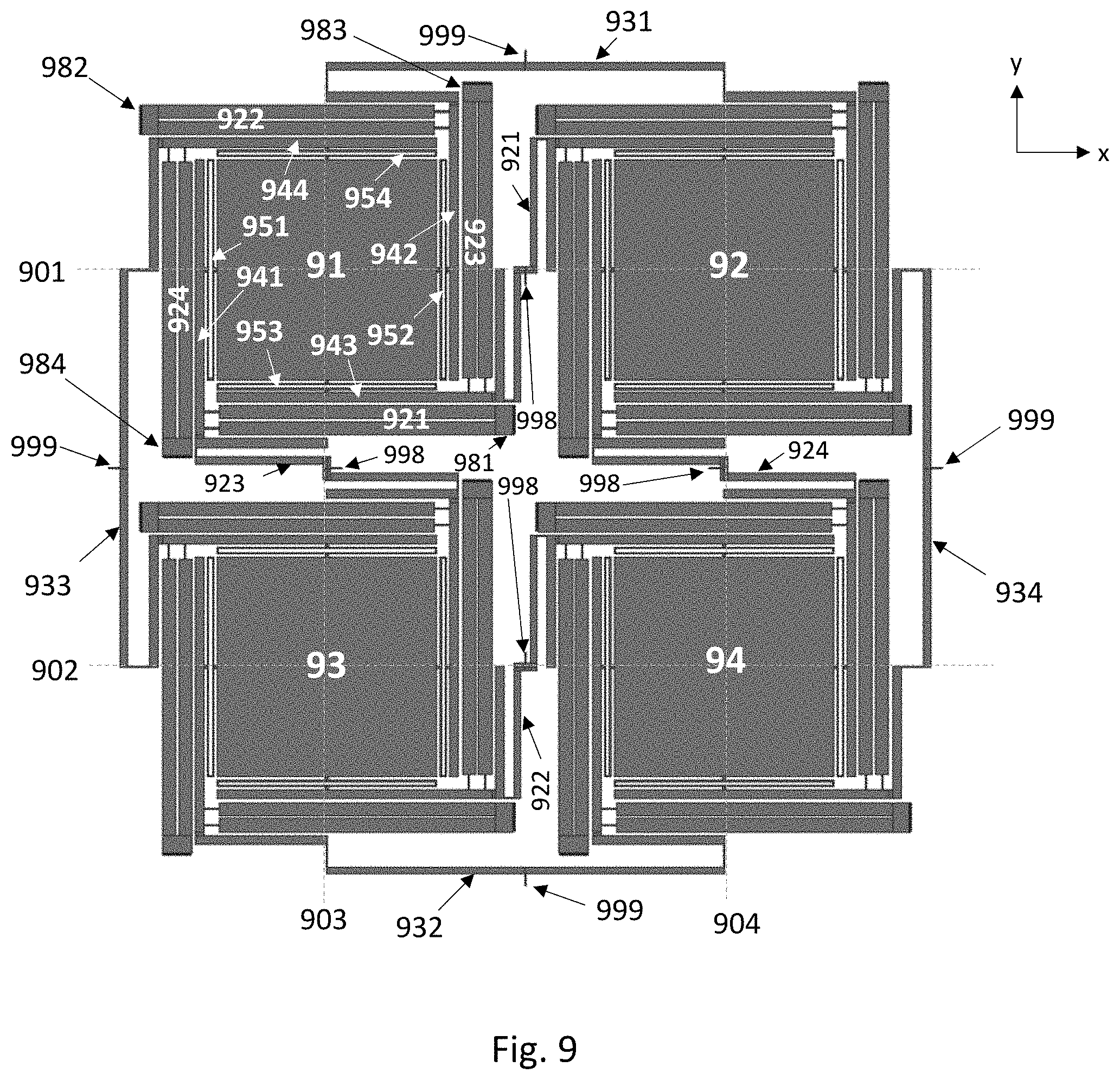 Patent US11781867 Figure 11 – Piezoelectric frequency-modulated gyroscope