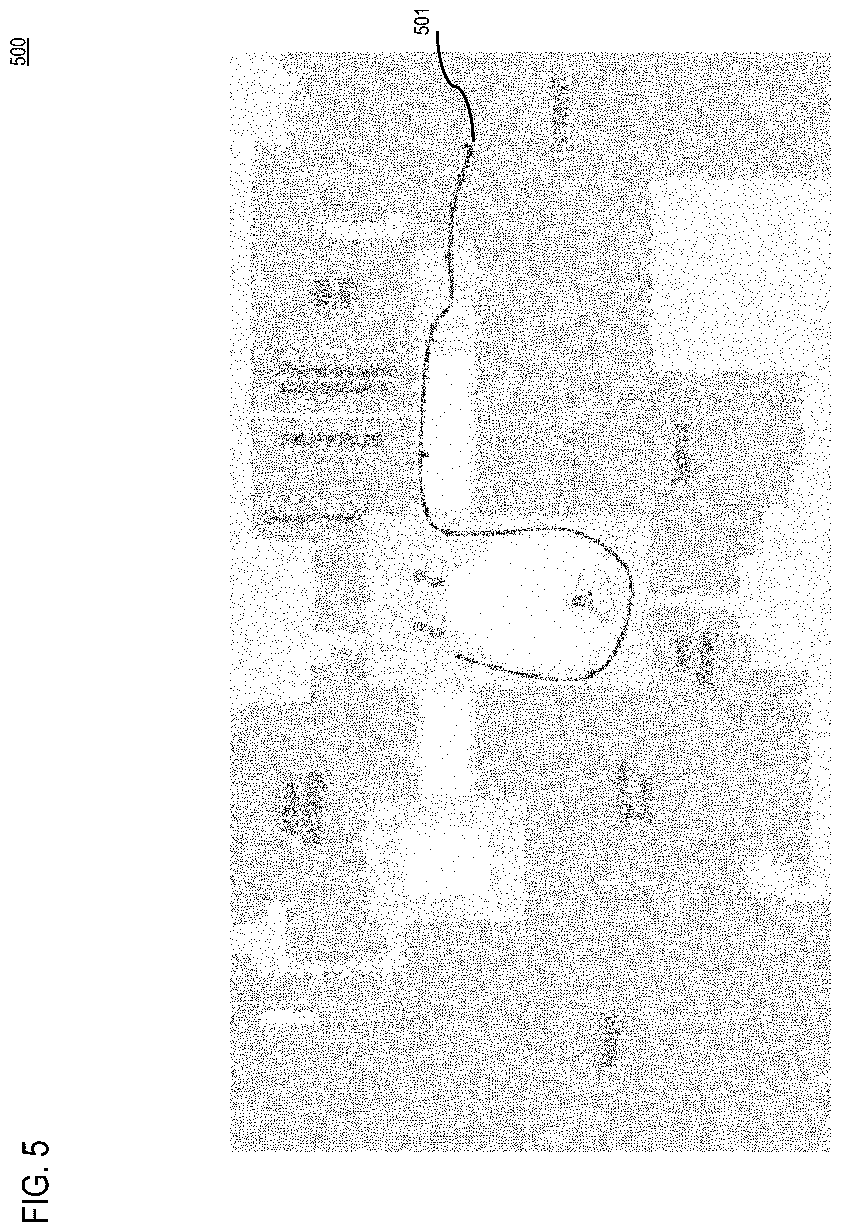 Patent US11781869 Figure 5 – Method and apparatus for providing an indoor pedestrian origin-destination matrix and flow analytics
