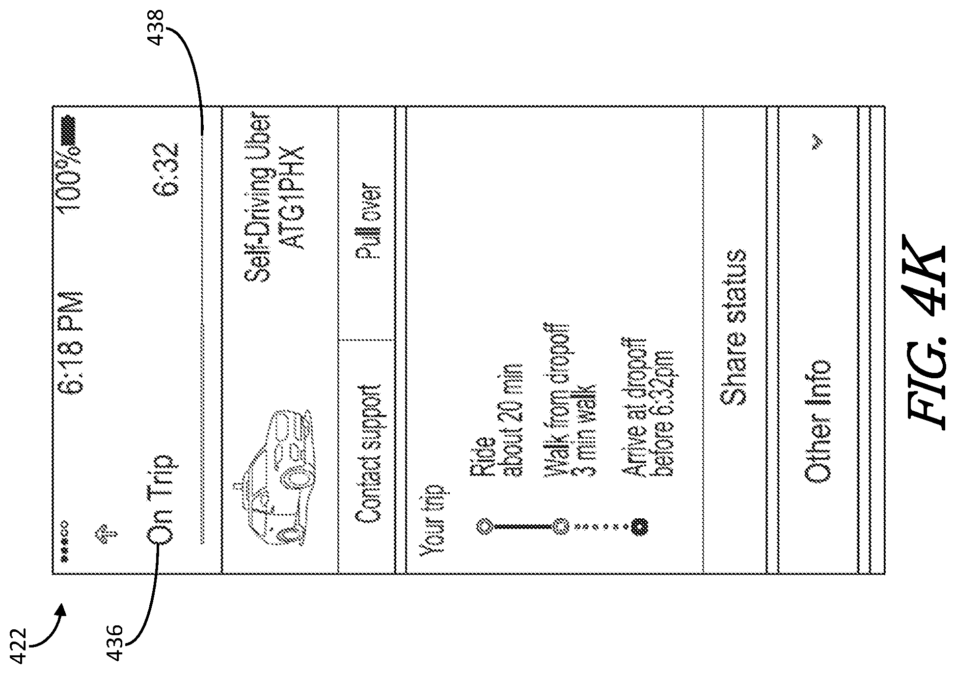 Patent US11781873 Figure 18 – State-based autonomous-vehicle operations
