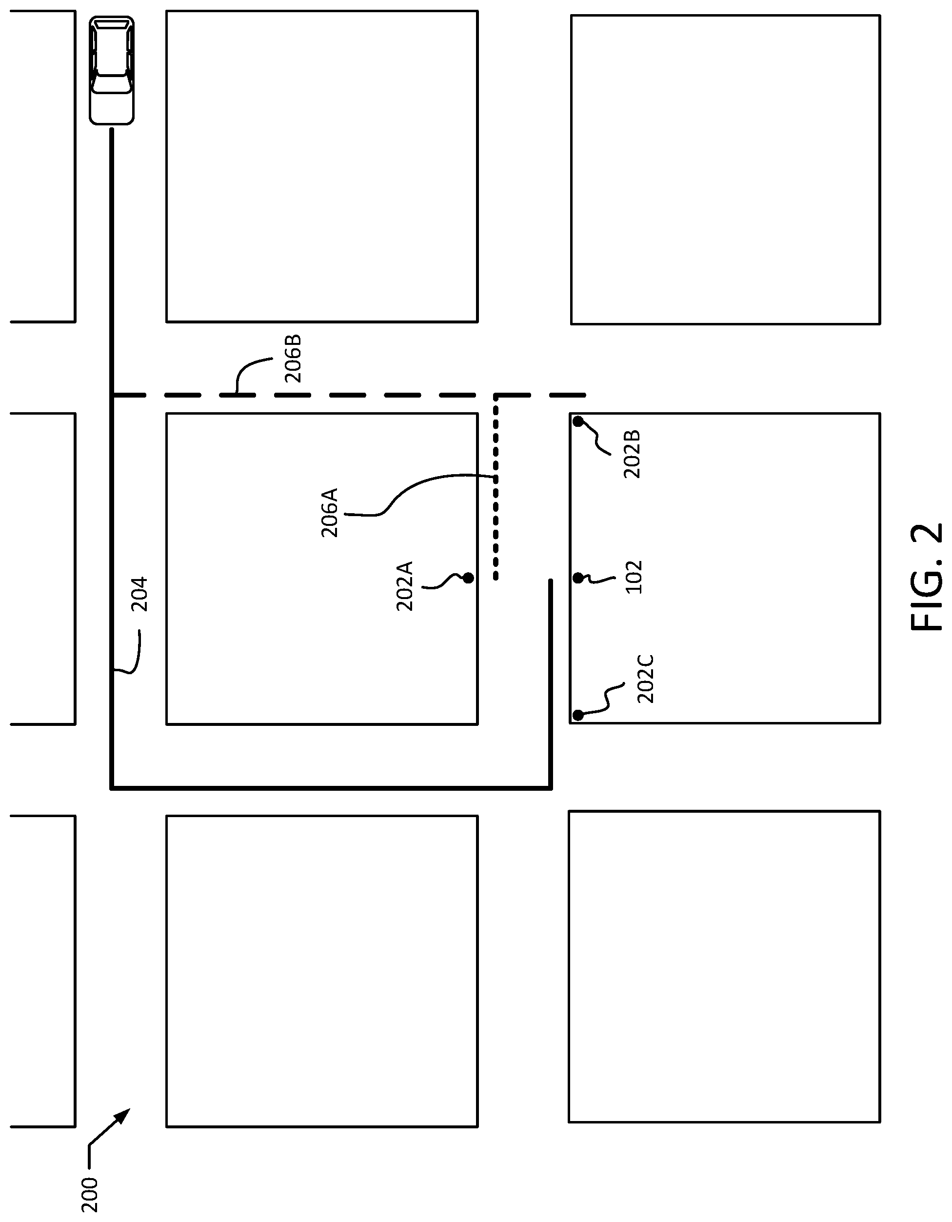 Patent US11781874 Figure 3 – Transportation route error detection and adjustment