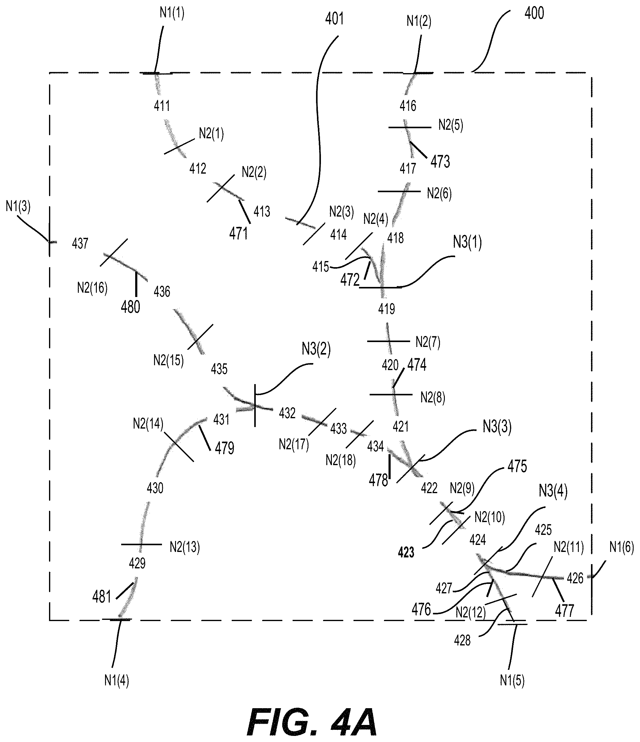 Patent US11781875 Figure 4 – Apparatus and method for forming and analyzing connected roads