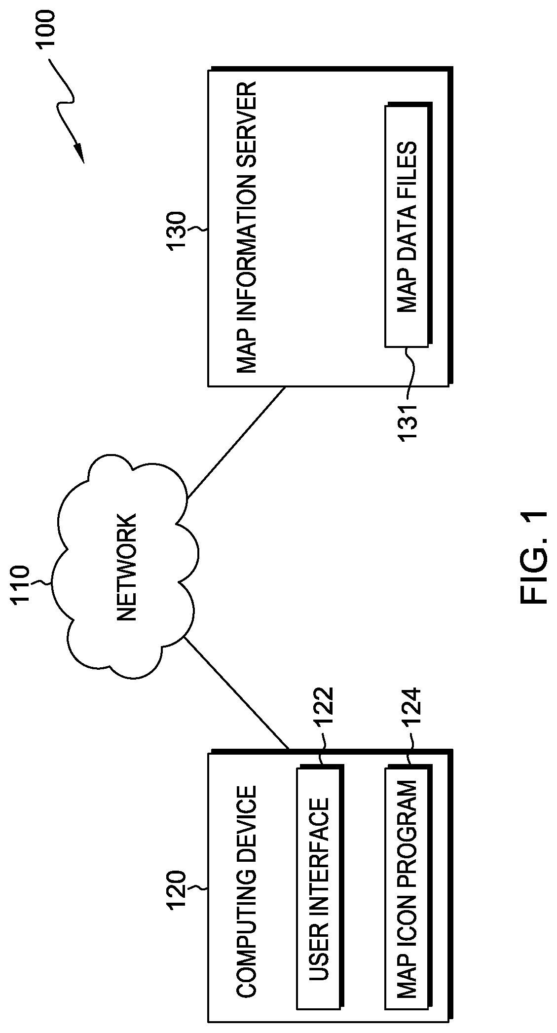 Patent US11781879 Figure 1 – Mapping preferred locations using multiple arrows