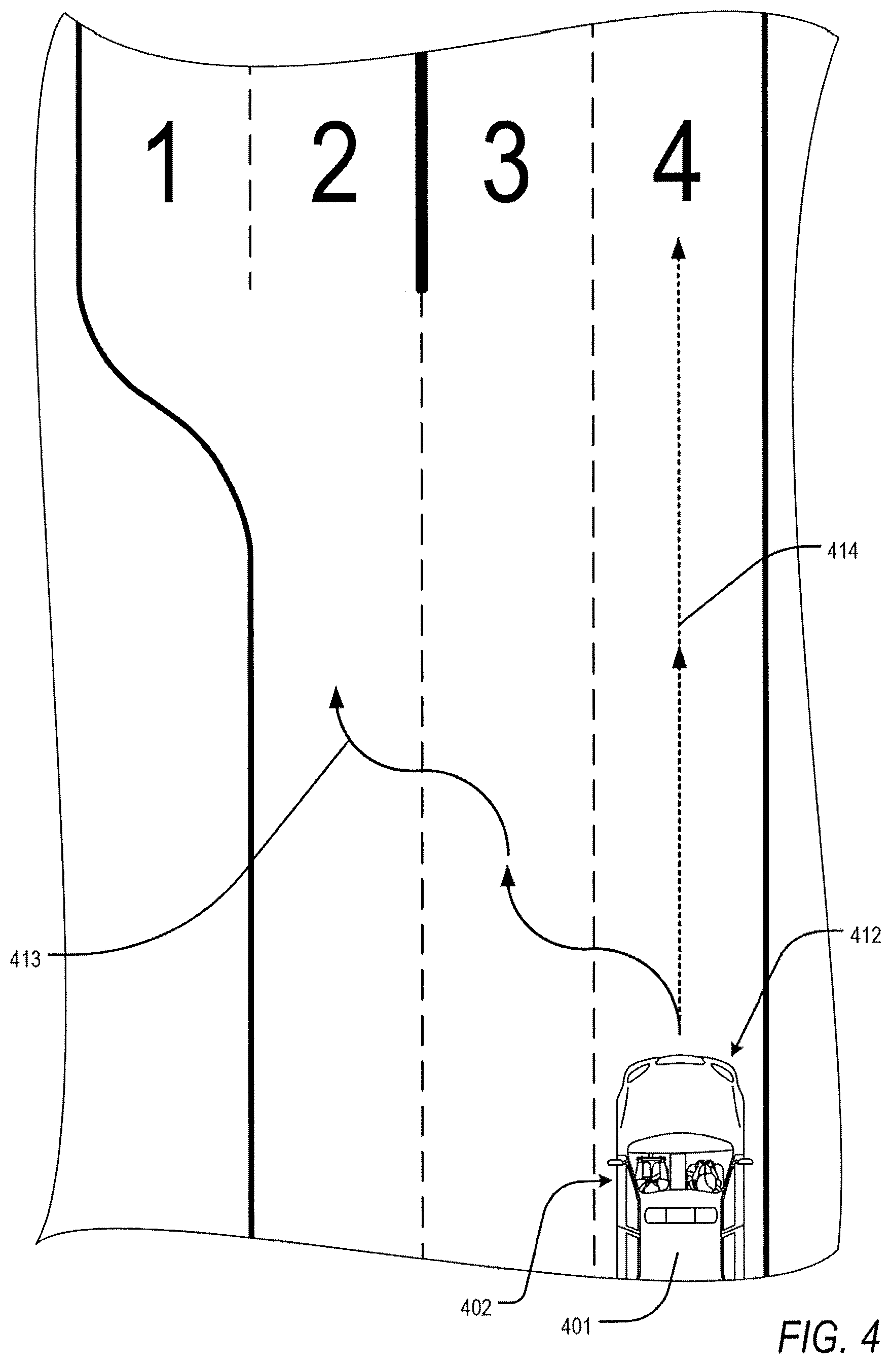Patent US11781881 Figure 4 – Methods and apparatus of vehicle guidance