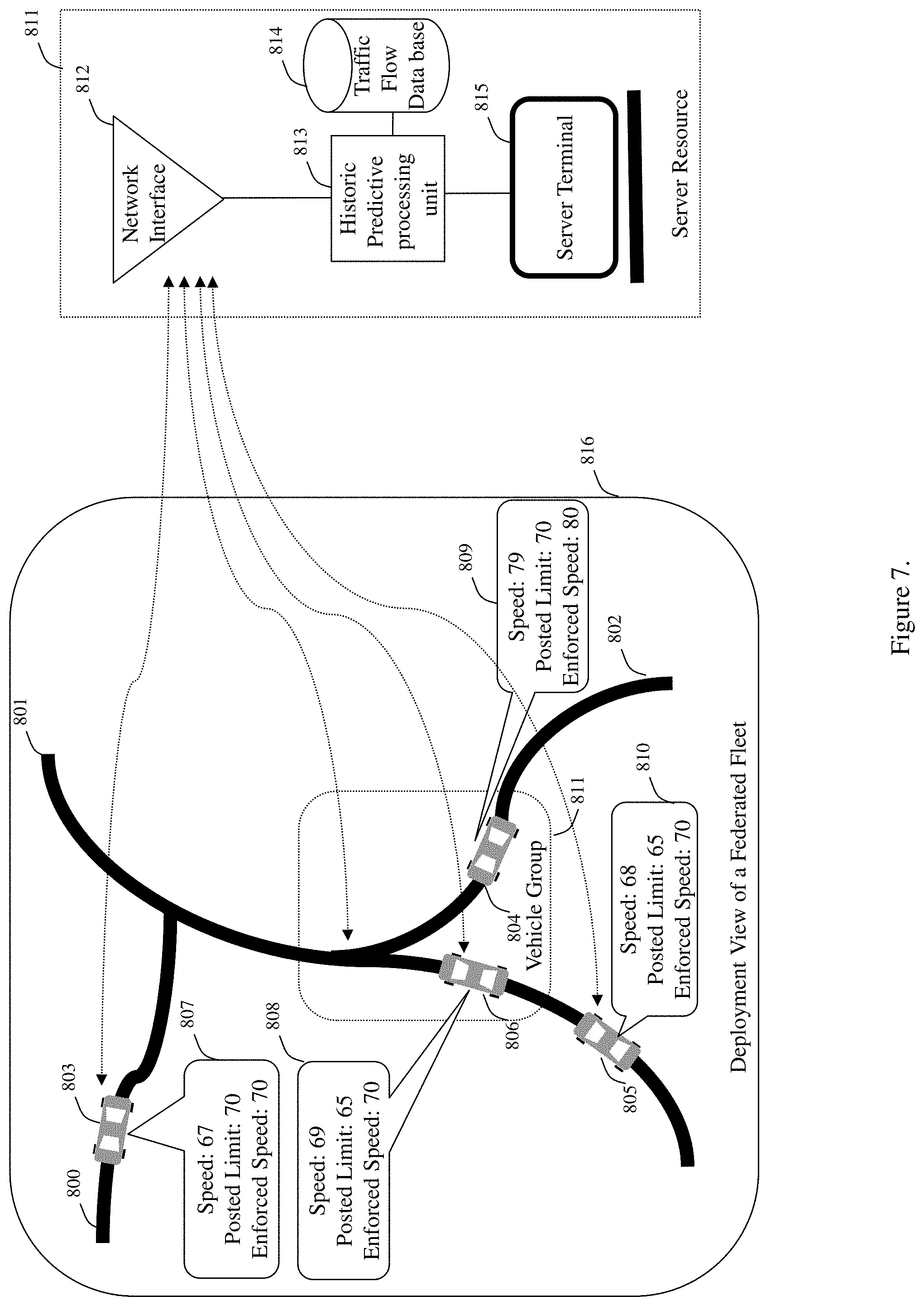 Patent US11781883 Figure 7 – Method and apparatus for utilizing estimated patrol properties and historic patrol records