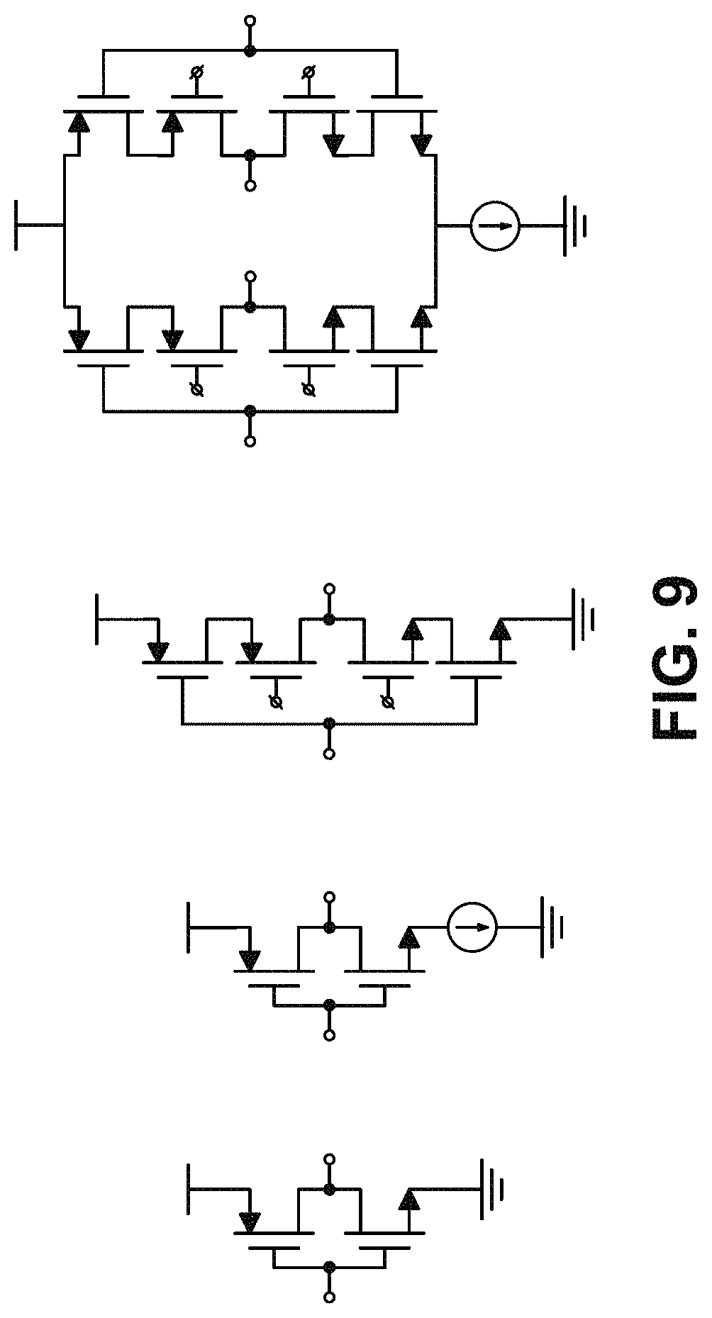 Patent US11781885 Figure 9 – Inverter-based successive approximation capacitance-to-digital converter