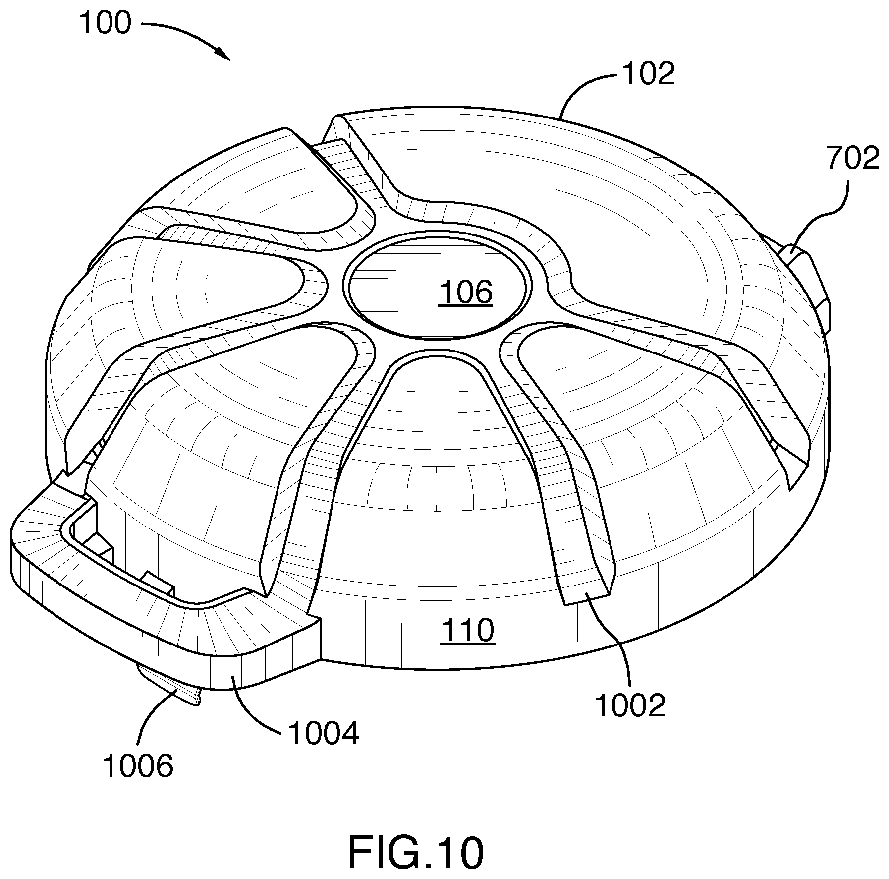 Patent US11781889 Figure 10 – Methods and systems for a wireless monitoring system for a tank