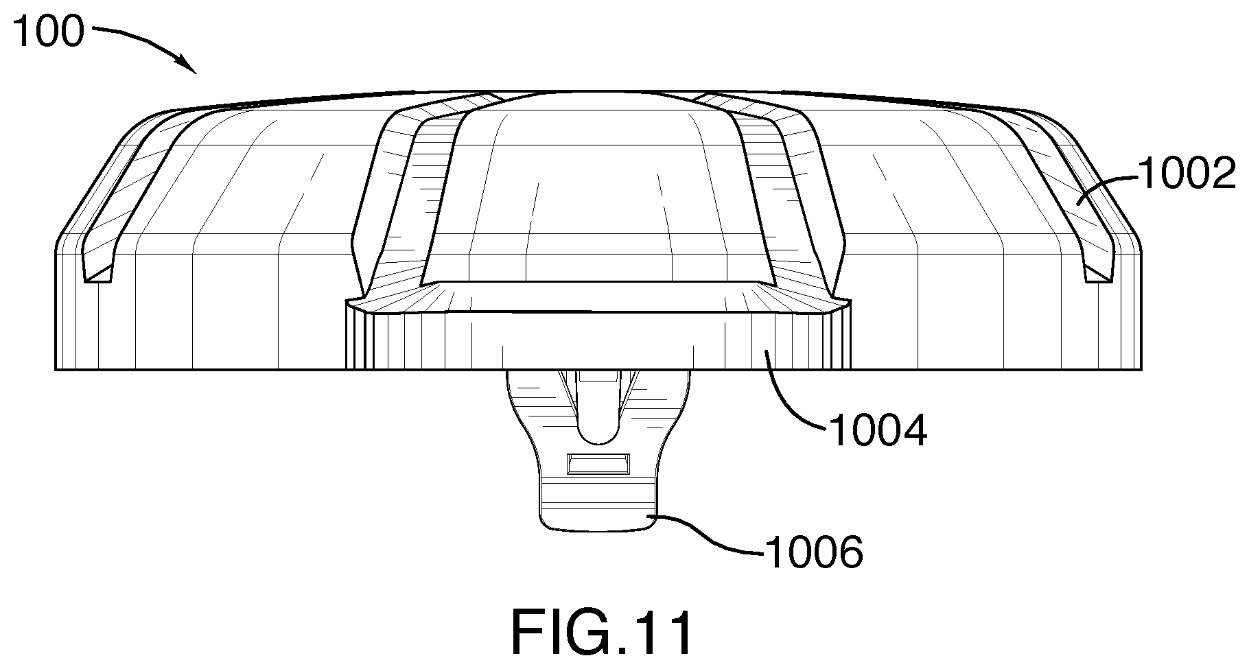 Patent US11781889 Figure 11 – Methods and systems for a wireless monitoring system for a tank