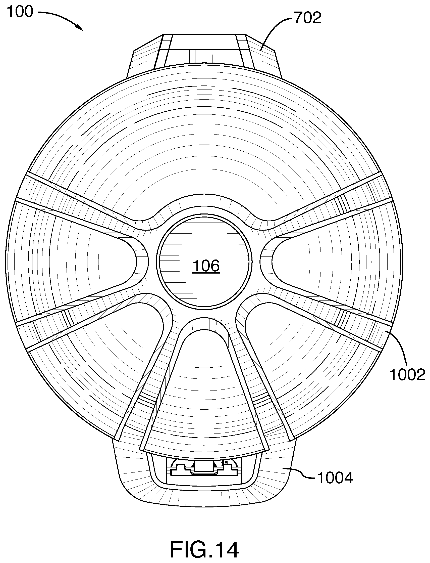 Patent US11781889 Figure 14 – Methods and systems for a wireless monitoring system for a tank