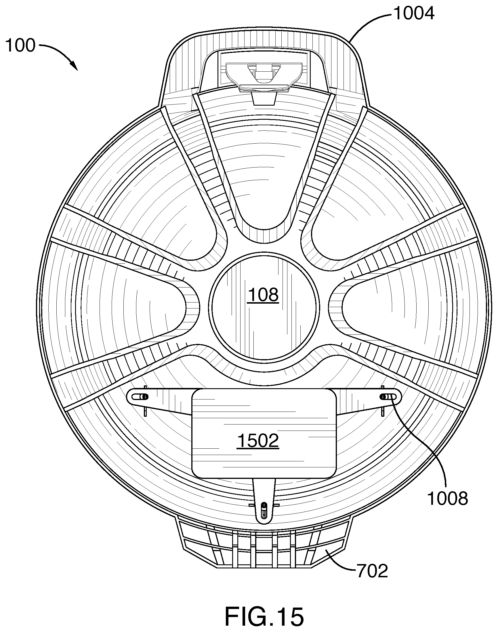 Patent US11781889 Figure 15 – Methods and systems for a wireless monitoring system for a tank
