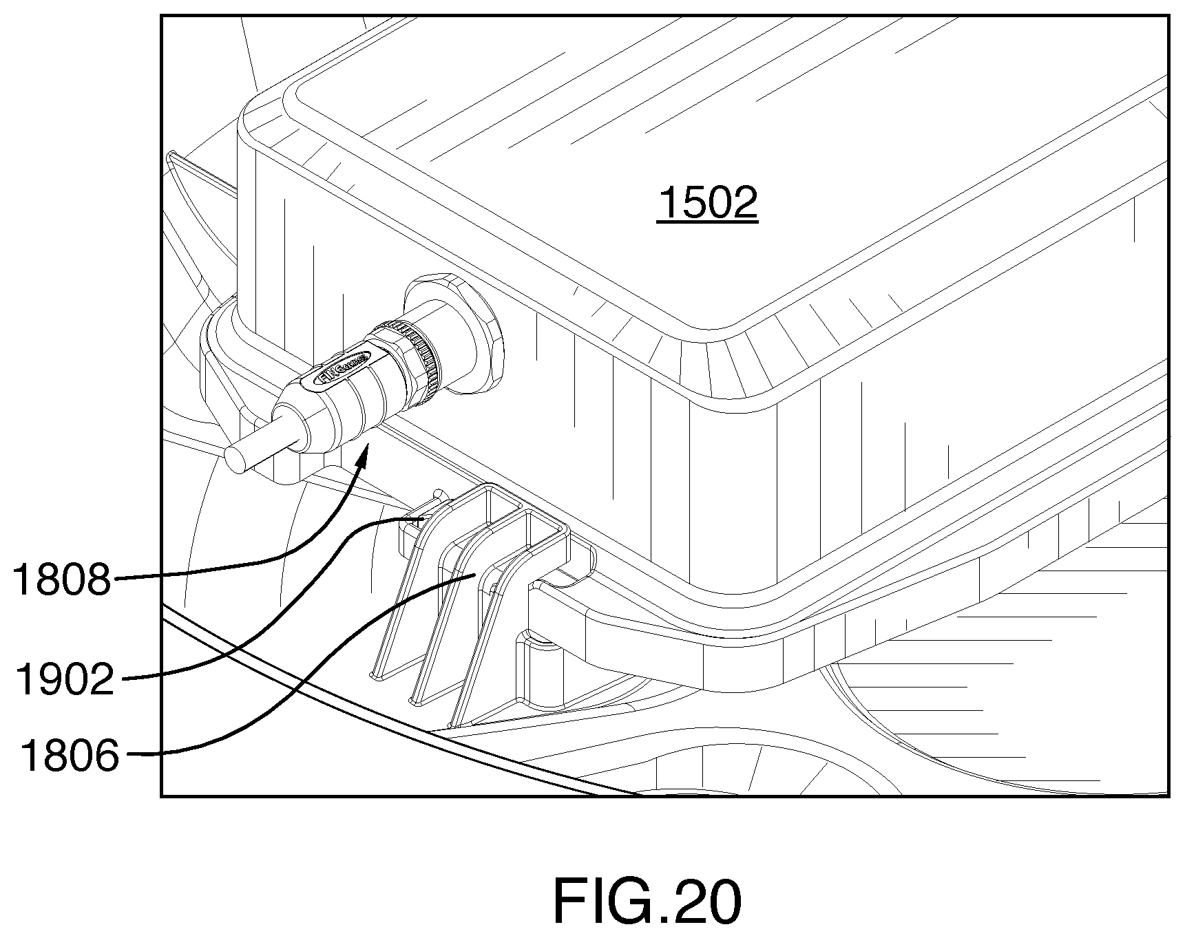 Patent US11781889 Figure 20 – Methods and systems for a wireless monitoring system for a tank