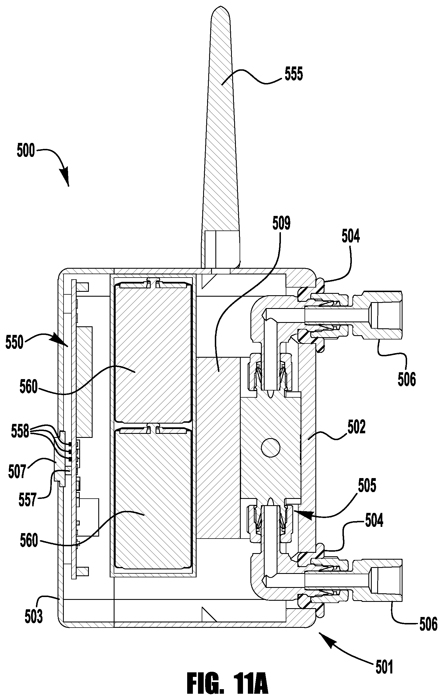 Patent US11781894 Figure 12 – Fluid monitoring module arrangements