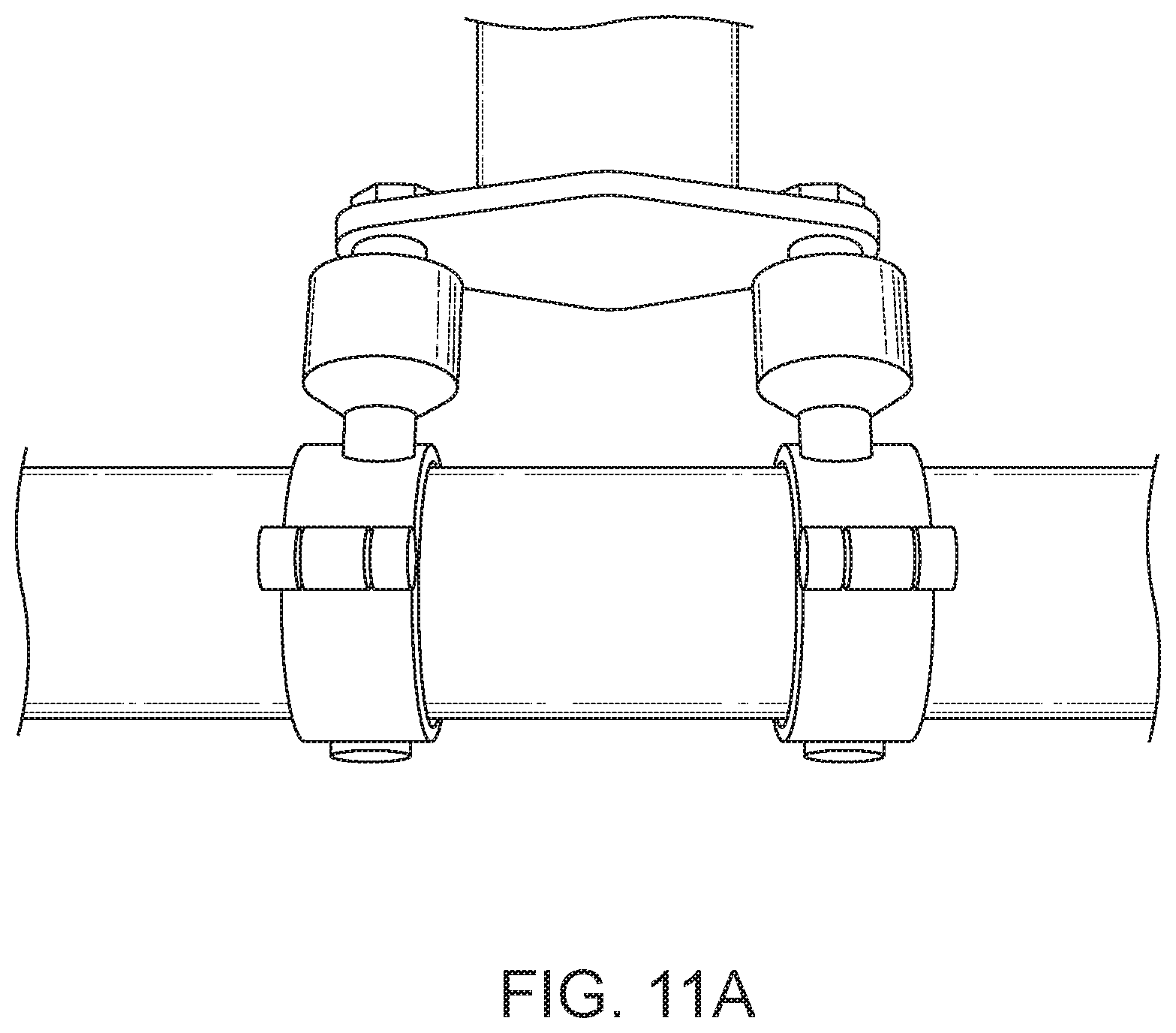Patent US11781898 Figure 11 – Support structure for a conveyor system