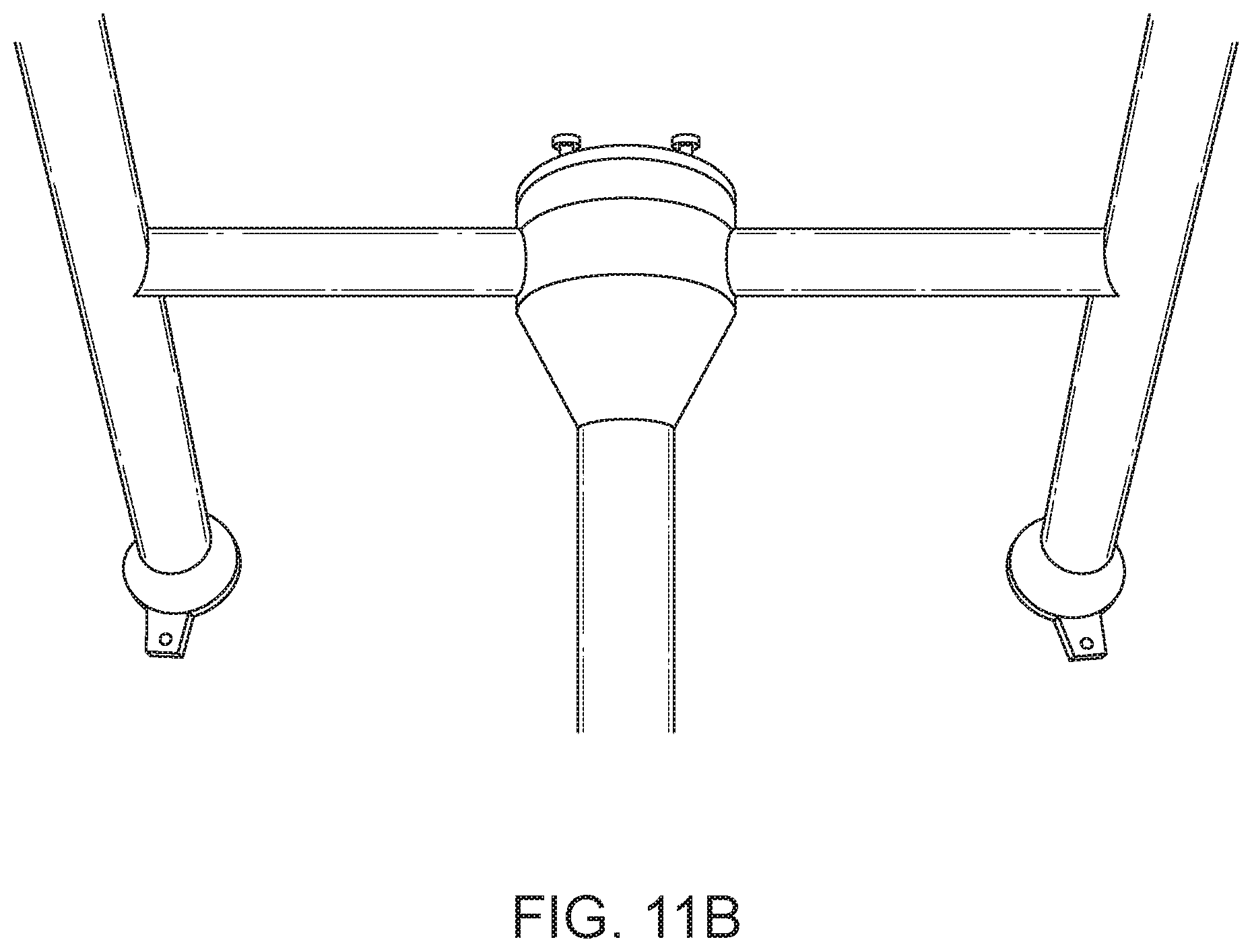 Patent US11781898 Figure 12 – Support structure for a conveyor system