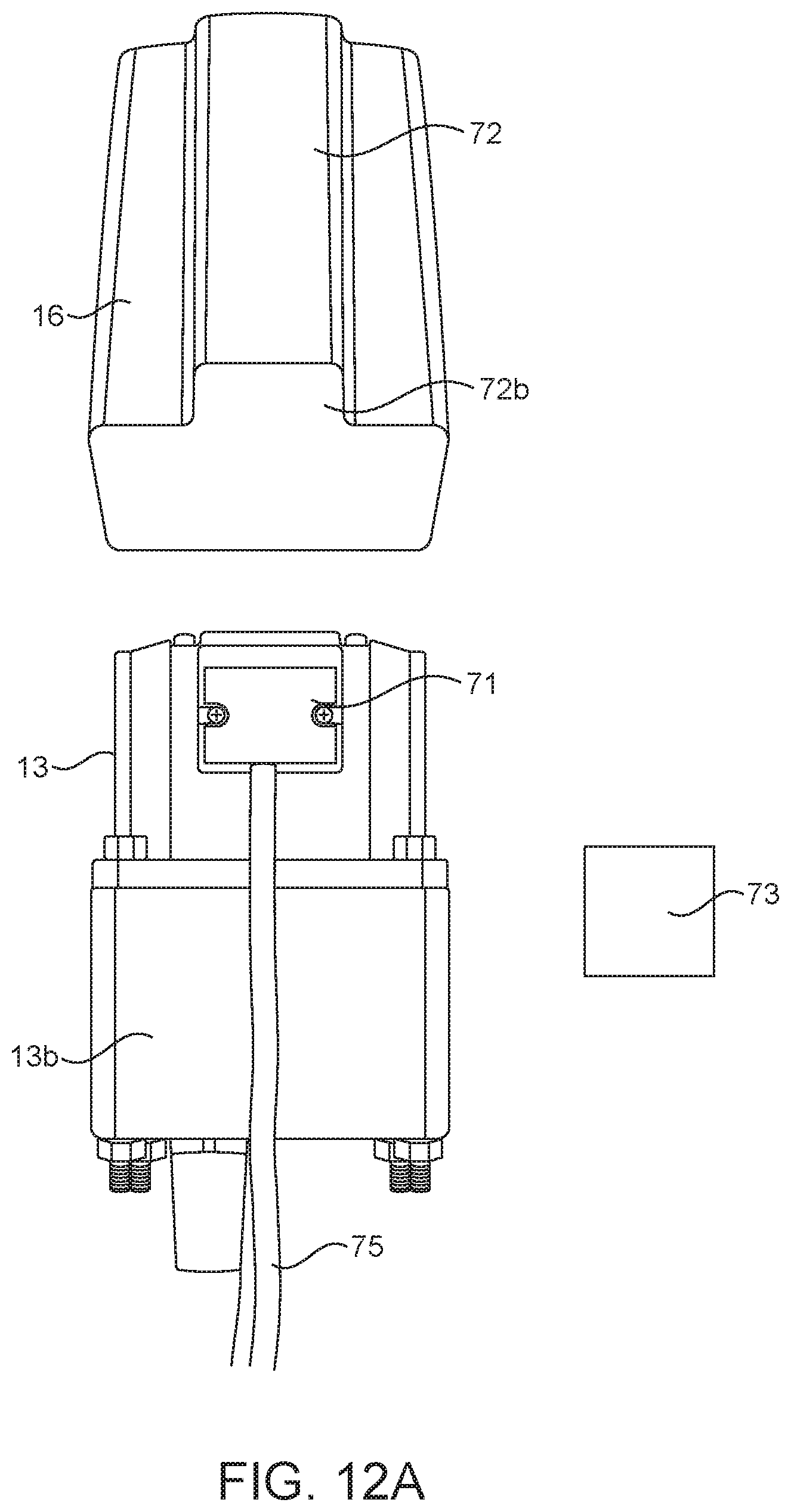 Patent US11781898 Figure 13 – Support structure for a conveyor system