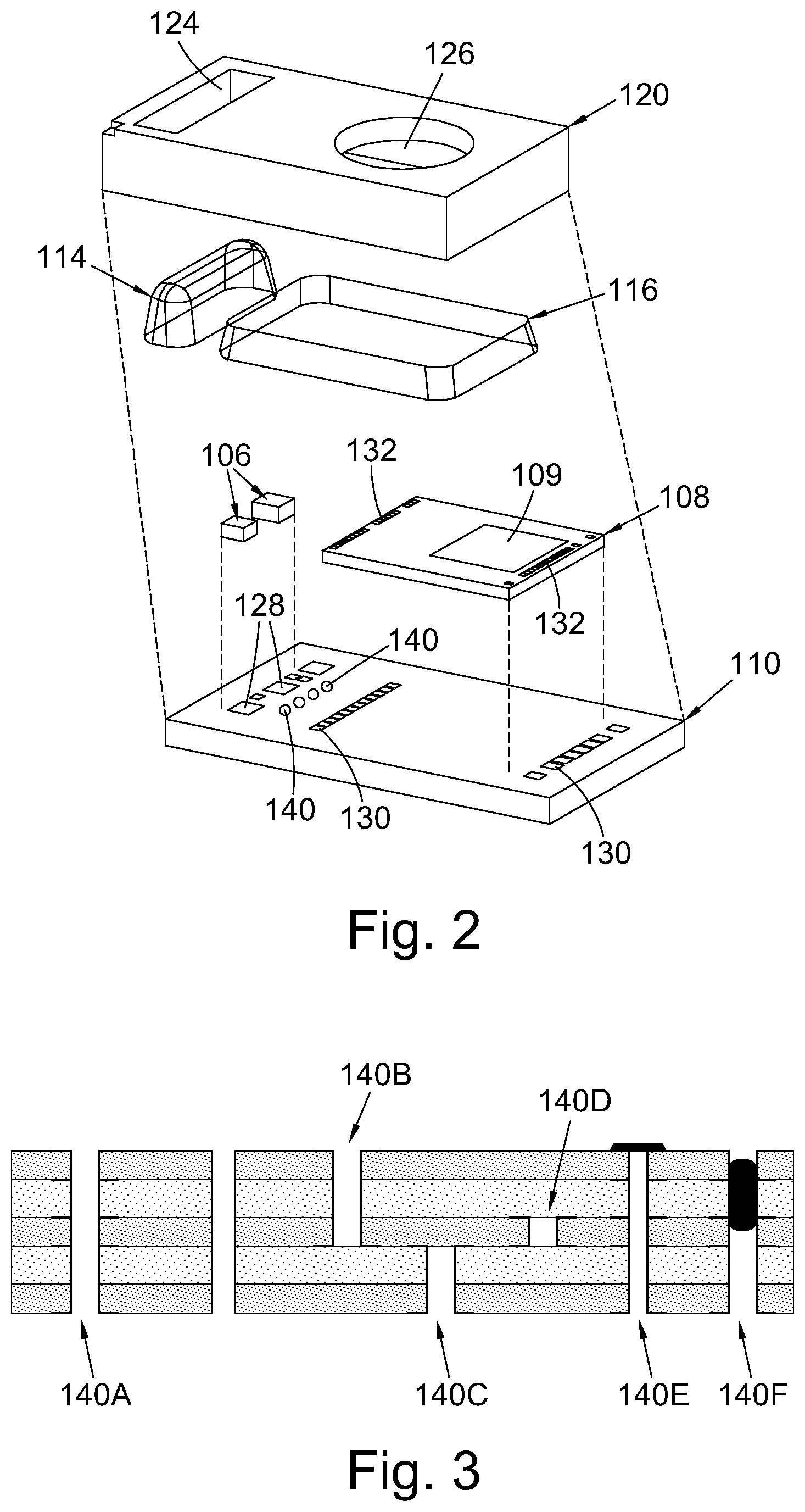 Patent US11781902 Figure 2 – Reducing optical cross-talk in optical sensor modules