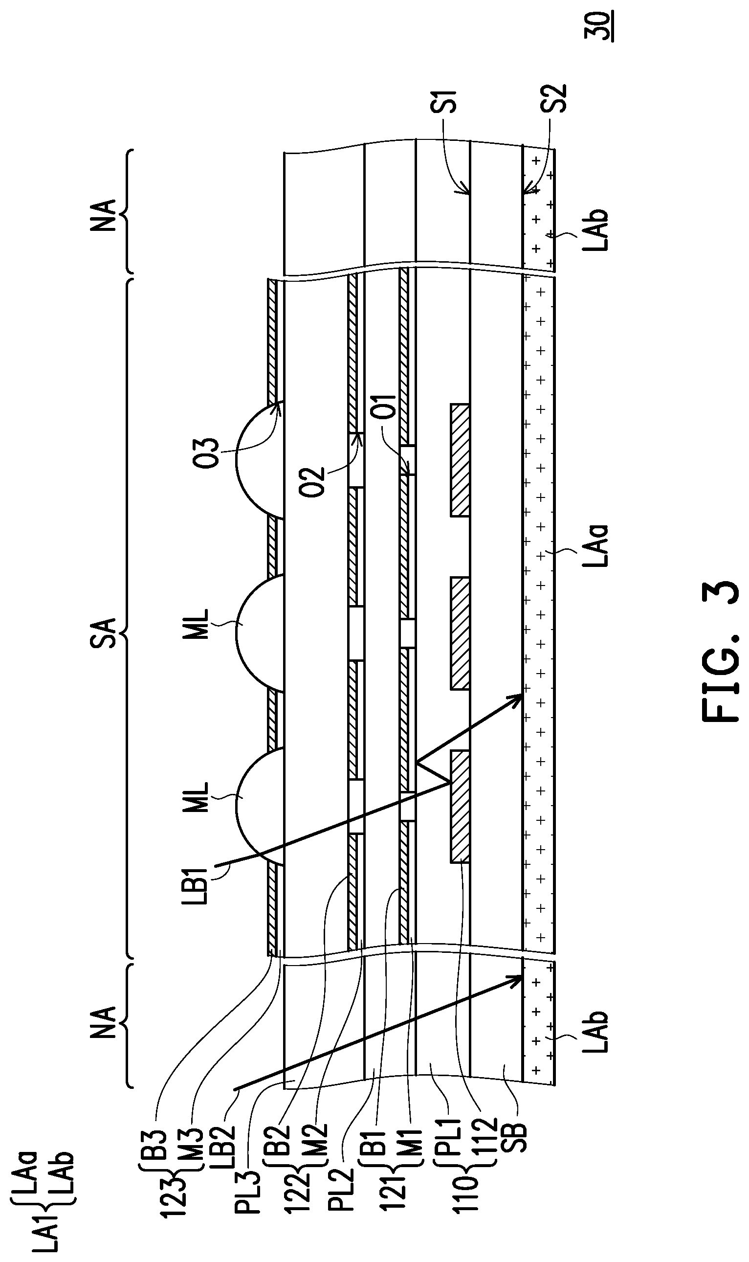 Patent US11781905 Figure 4 – Optical sensing device and electronic apparatus having the same