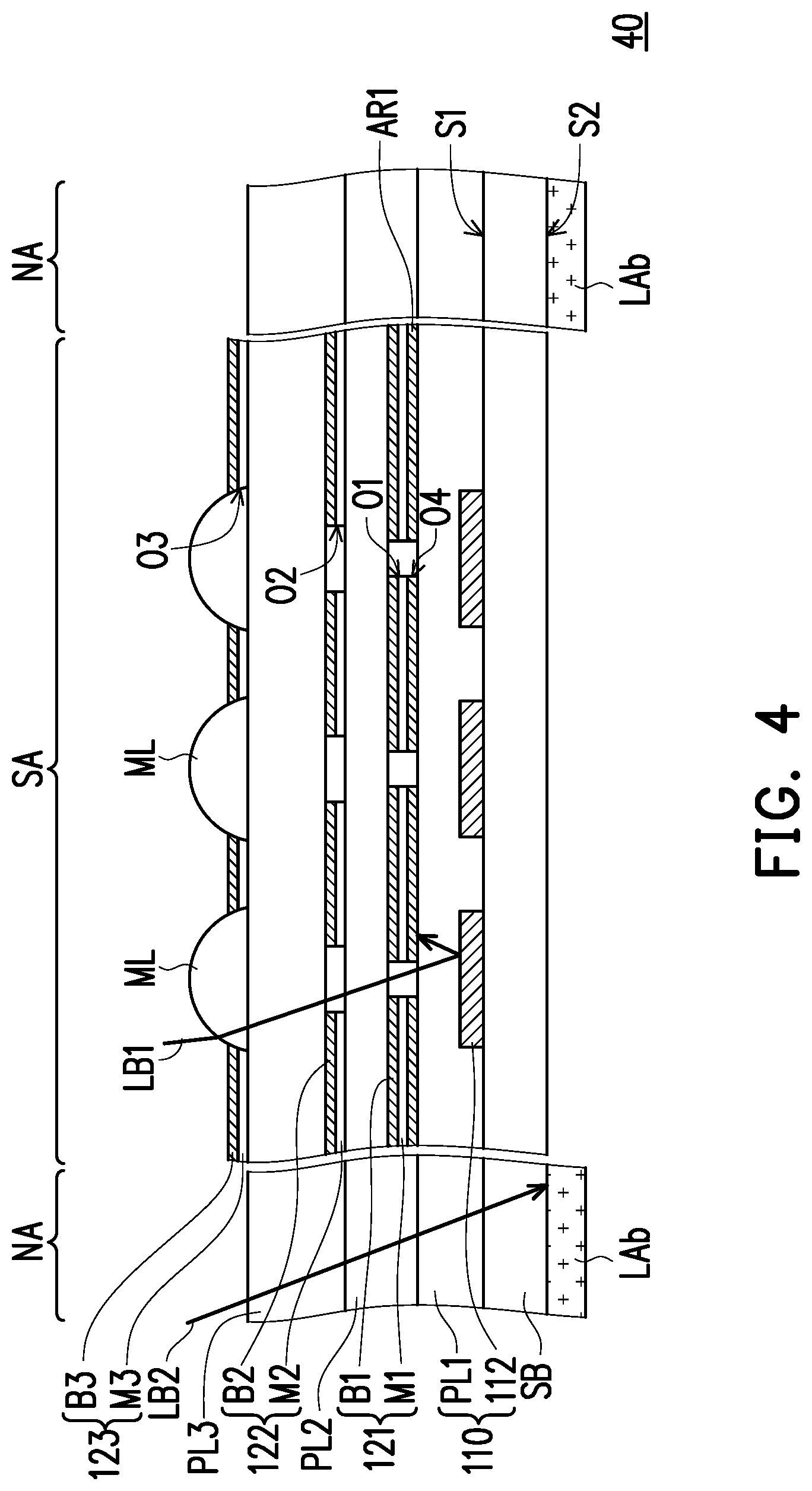 Patent US11781905 Figure 5 – Optical sensing device and electronic apparatus having the same