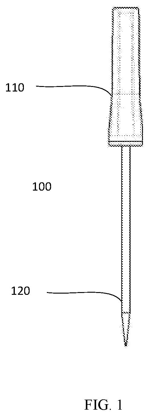 Patent US11781916 Figure 1 – Tag antenna and passive temperature detection apparatus