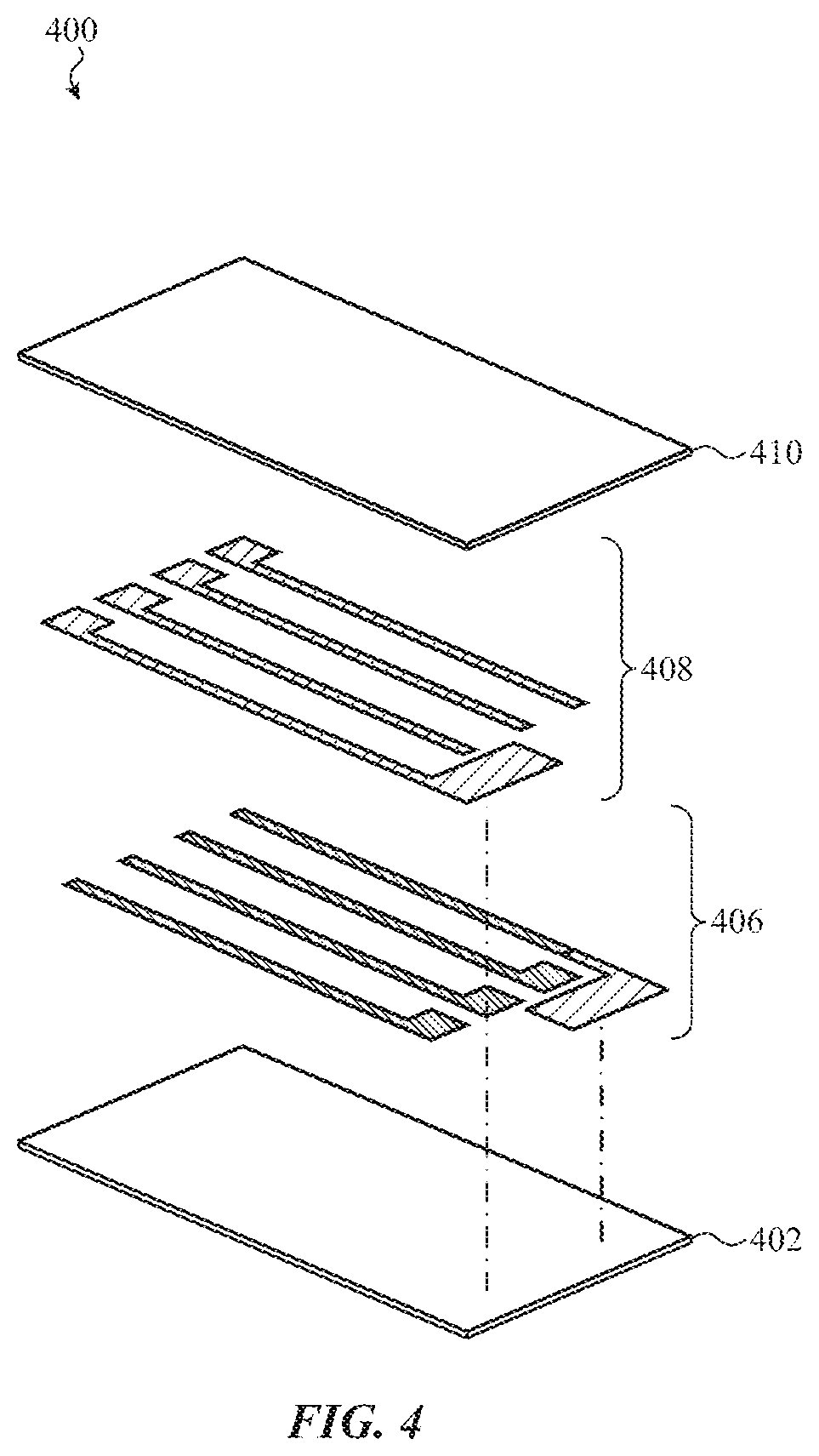Patent US11781919 Figure 4 – Temperature gradient sensing in portable electronic devices