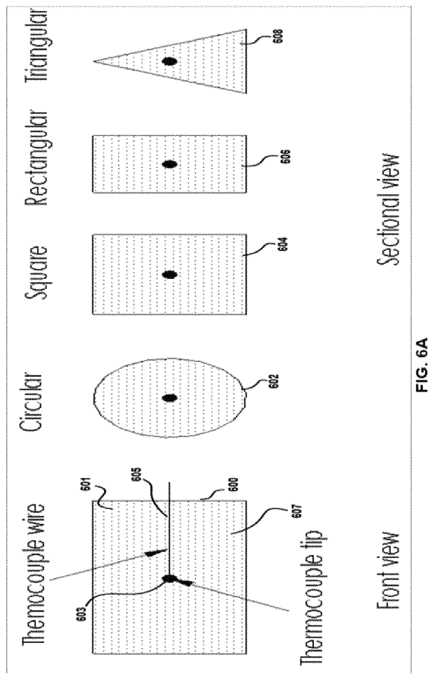 Patent US11781921 Figure 6 – In-contact continuous temperature measurement probe for non-insulated electric-current carrying conductor