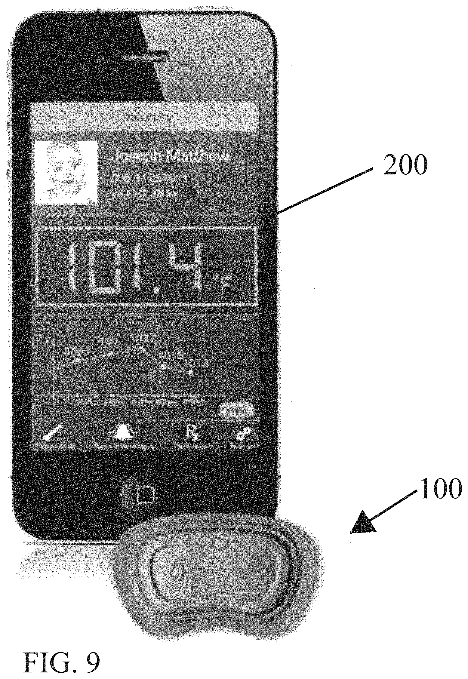 Patent US11781924 Figure 10 – Wireless thermometer and method of use thereof