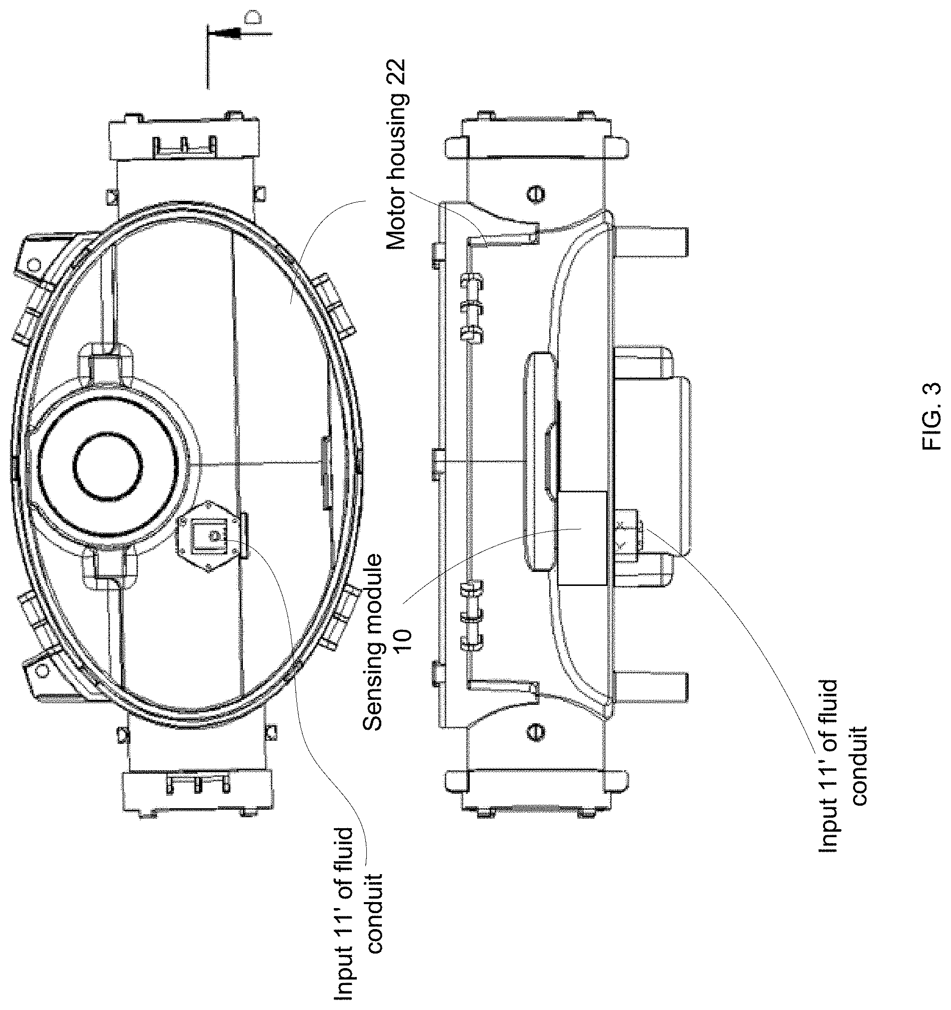 Patent US11781929 Figure 3 – Pressure sensor diaphragm for pool cleaning robot