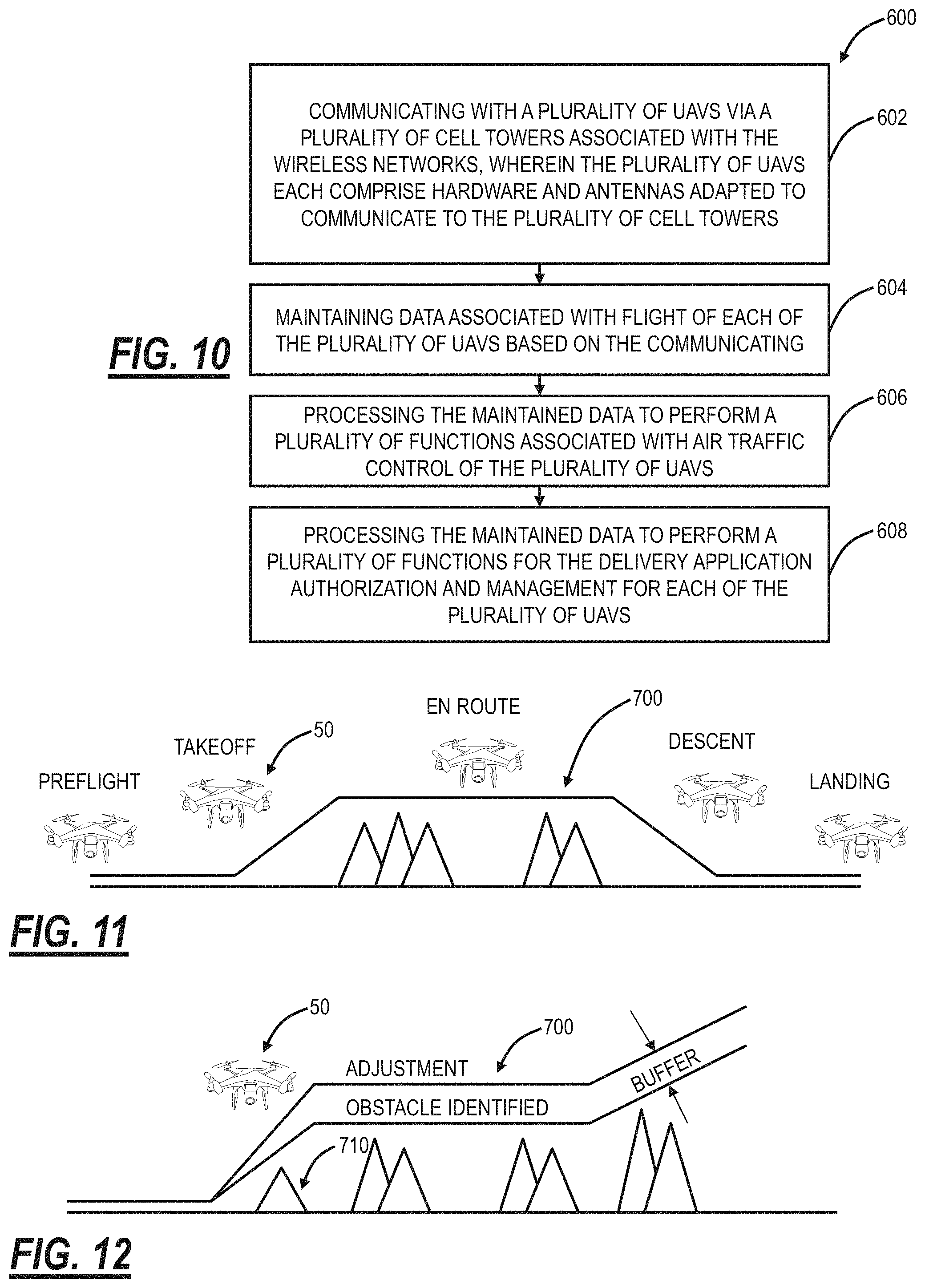 Patent US11781931 Figure 6 – Center of gravity based positioning of items within a drone