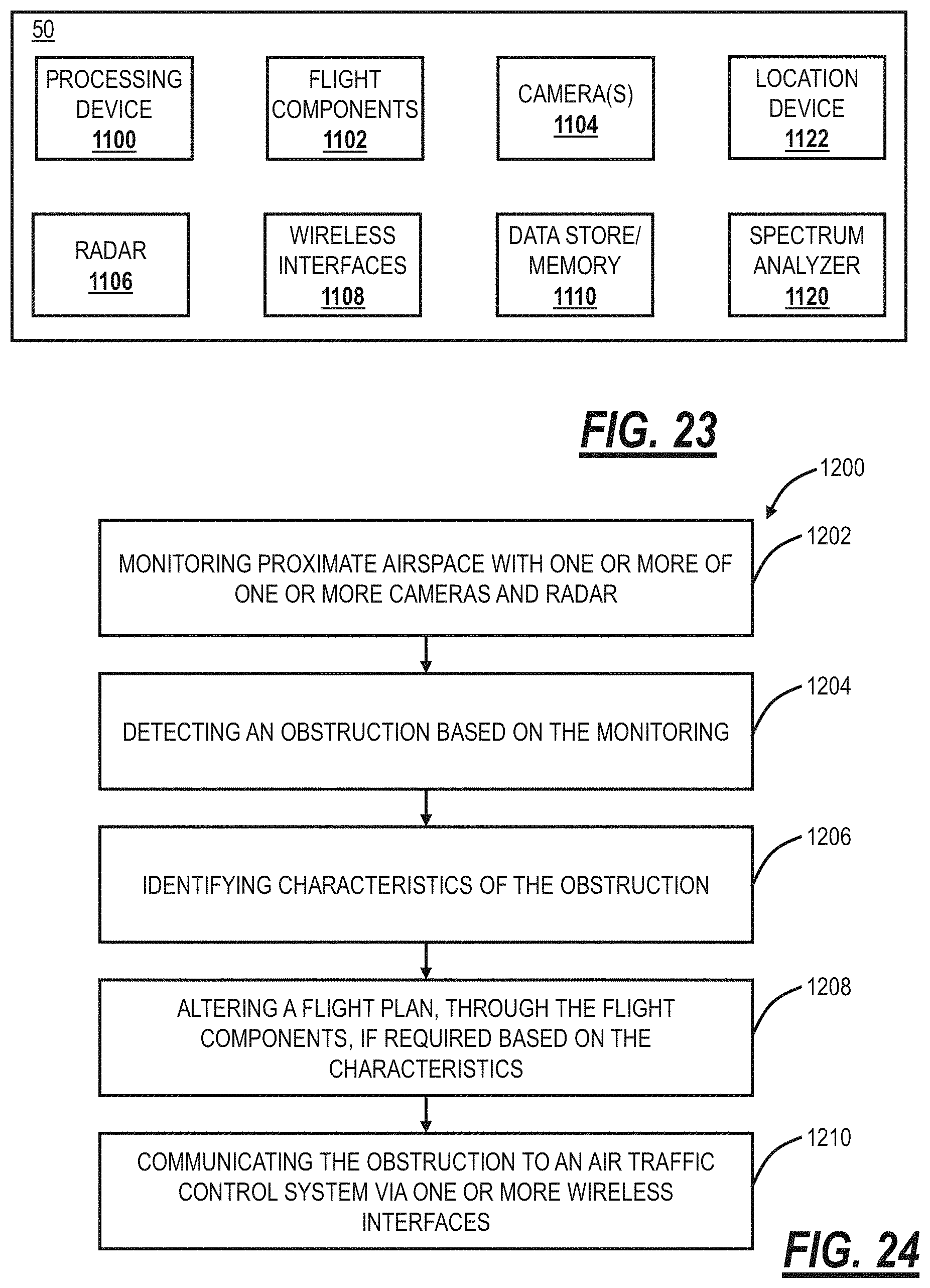 Patent US11781931 Figure 15 – Center of gravity based positioning of items within a drone
