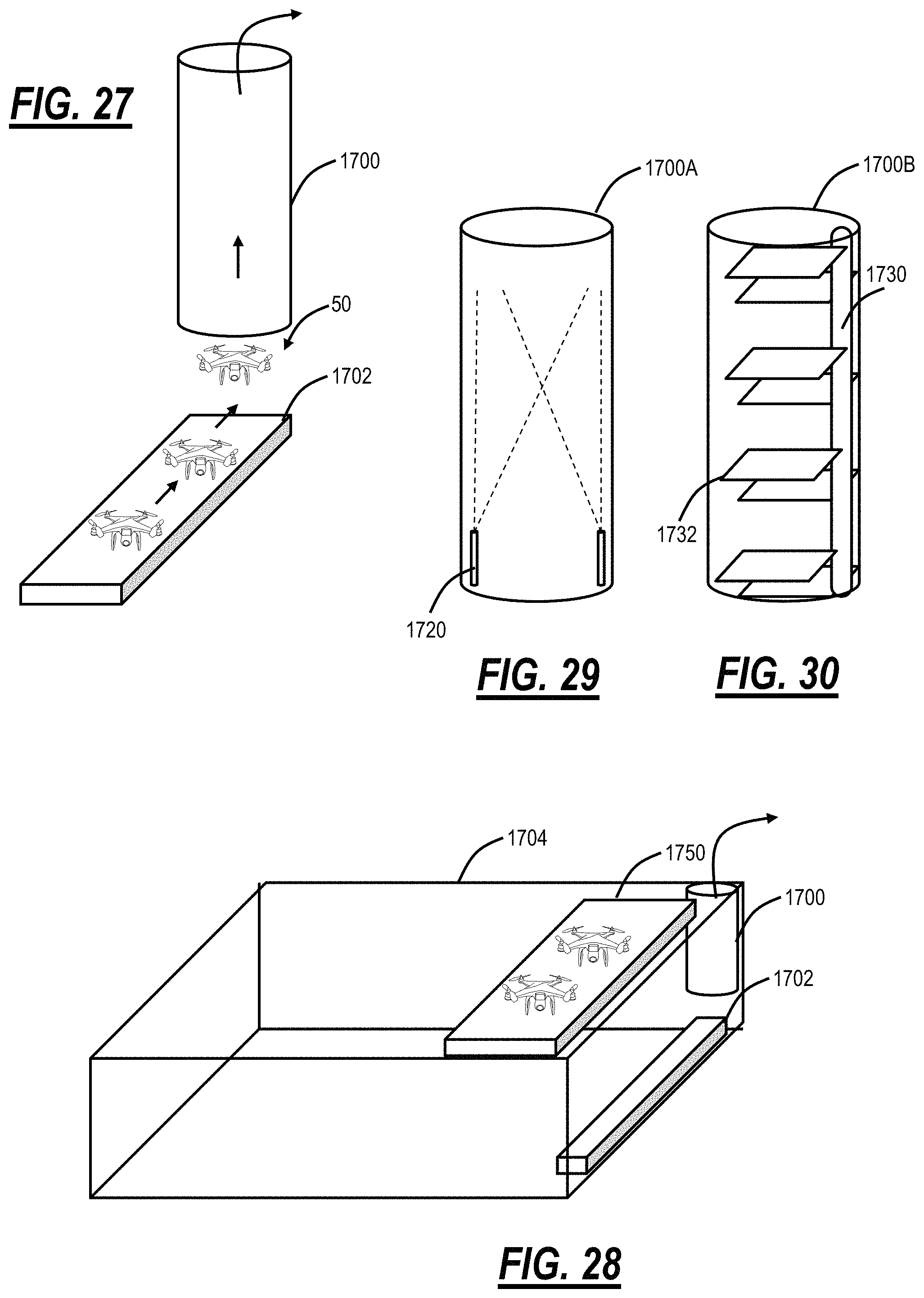 Patent US11781931 Figure 18 – Center of gravity based positioning of items within a drone