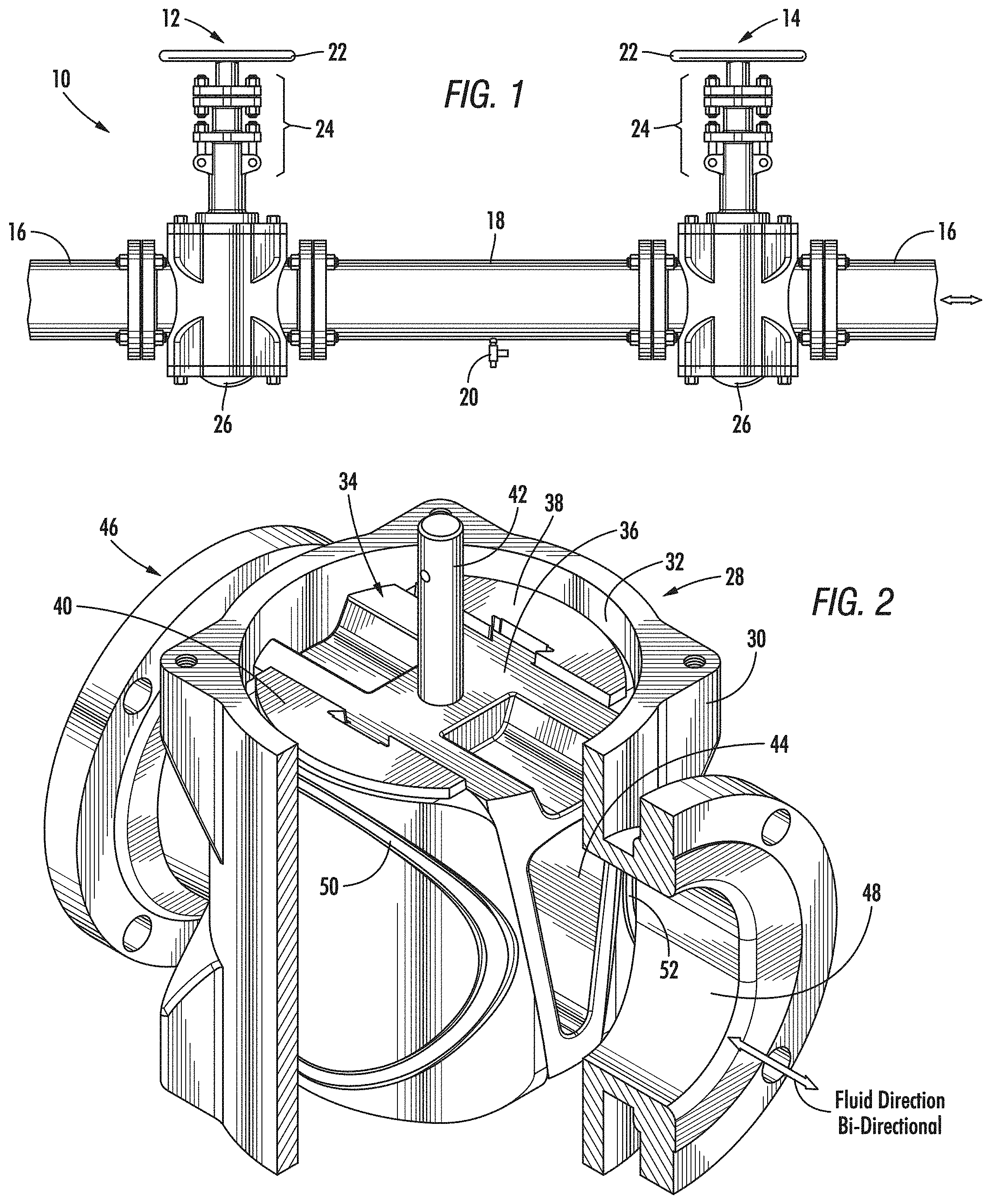 Patent US11781937 Figure 1 – Valve seal integrity verification systems and methods