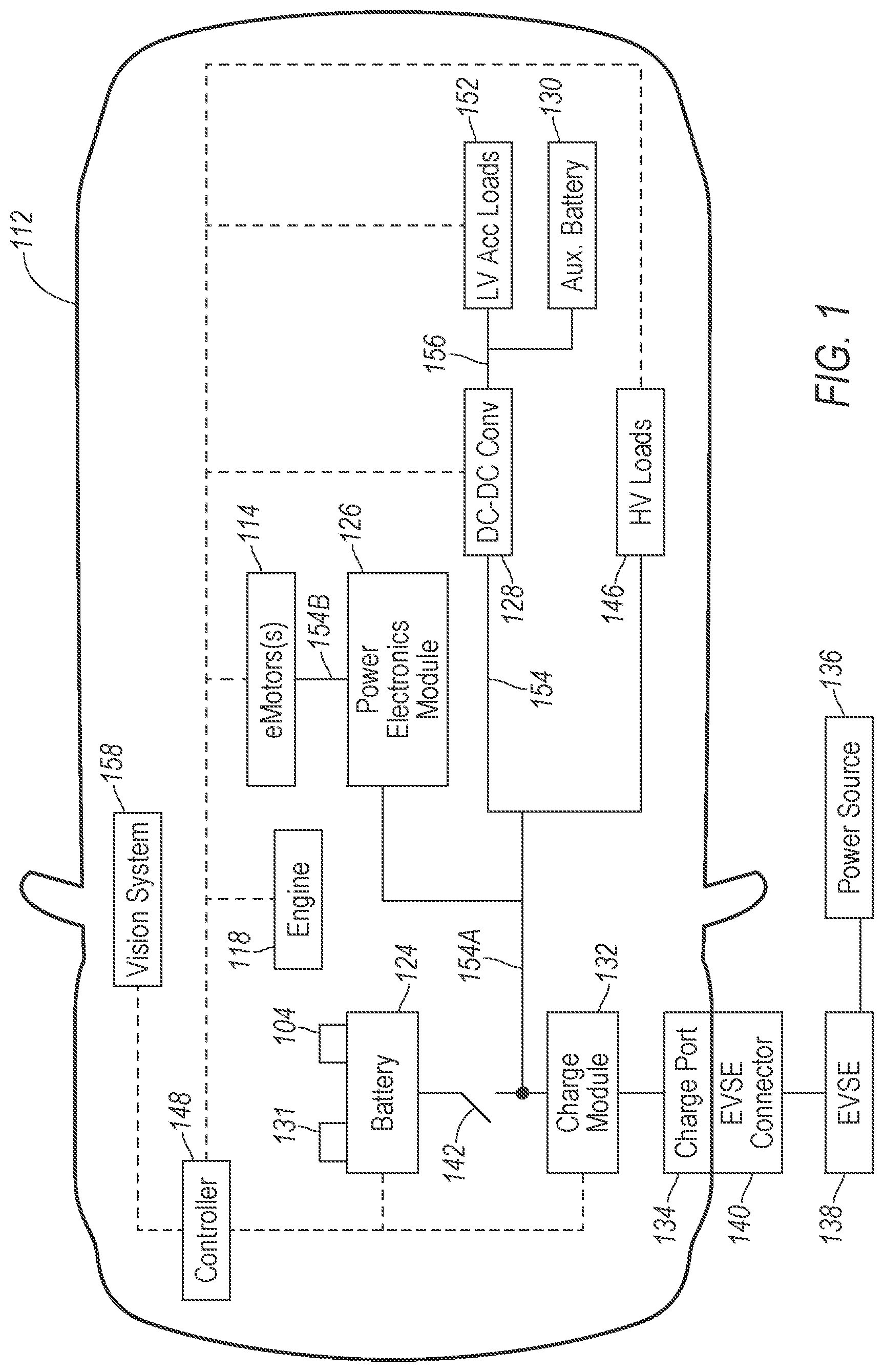 Patent US11781939 Figure 1 – Coolant system visual leak detection systems and methods