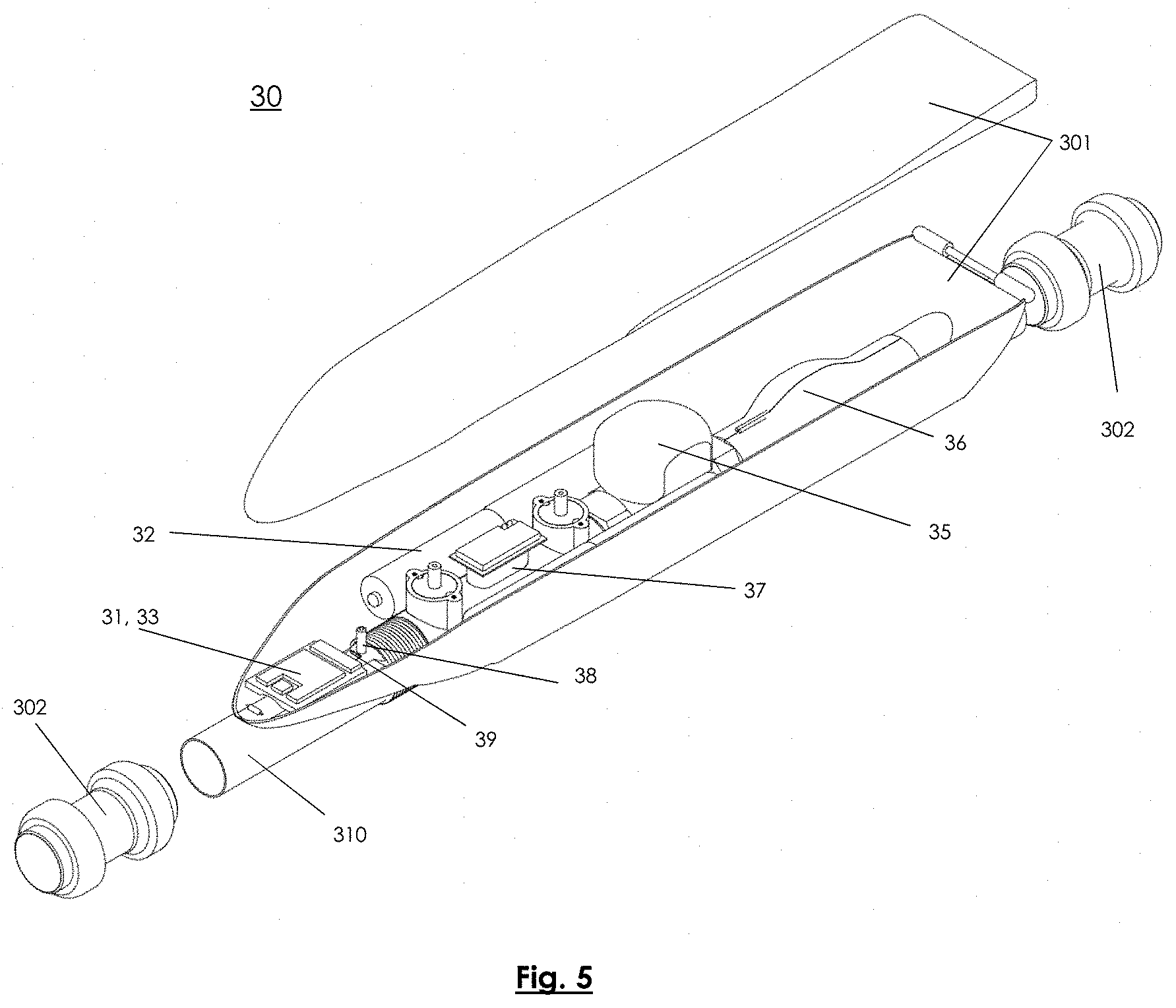 Patent US11781940 Figure 8 – Fluid control system
