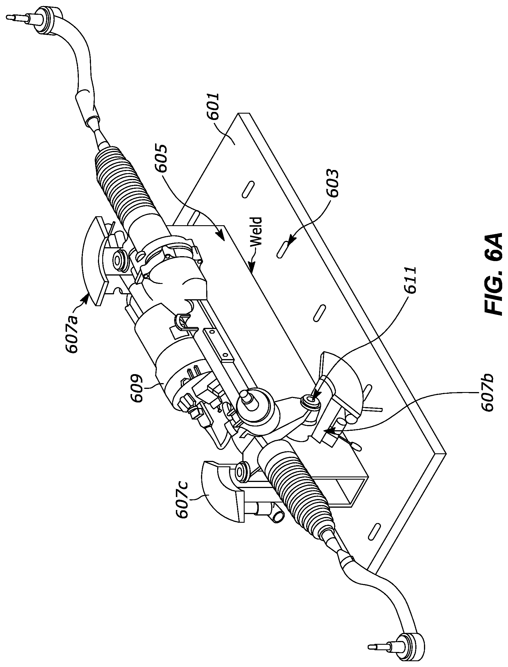 Patent US11781941 Figure 10 – Multi-degree-of-freedom impedance fixture for automated frequency response function measurements