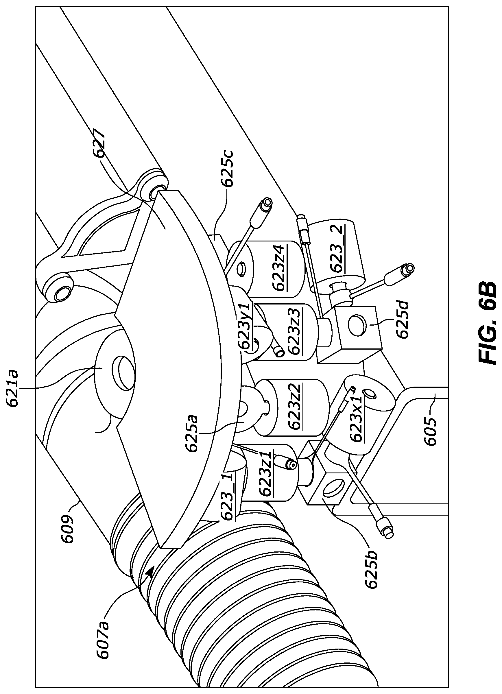 Patent US11781941 Figure 11 – Multi-degree-of-freedom impedance fixture for automated frequency response function measurements