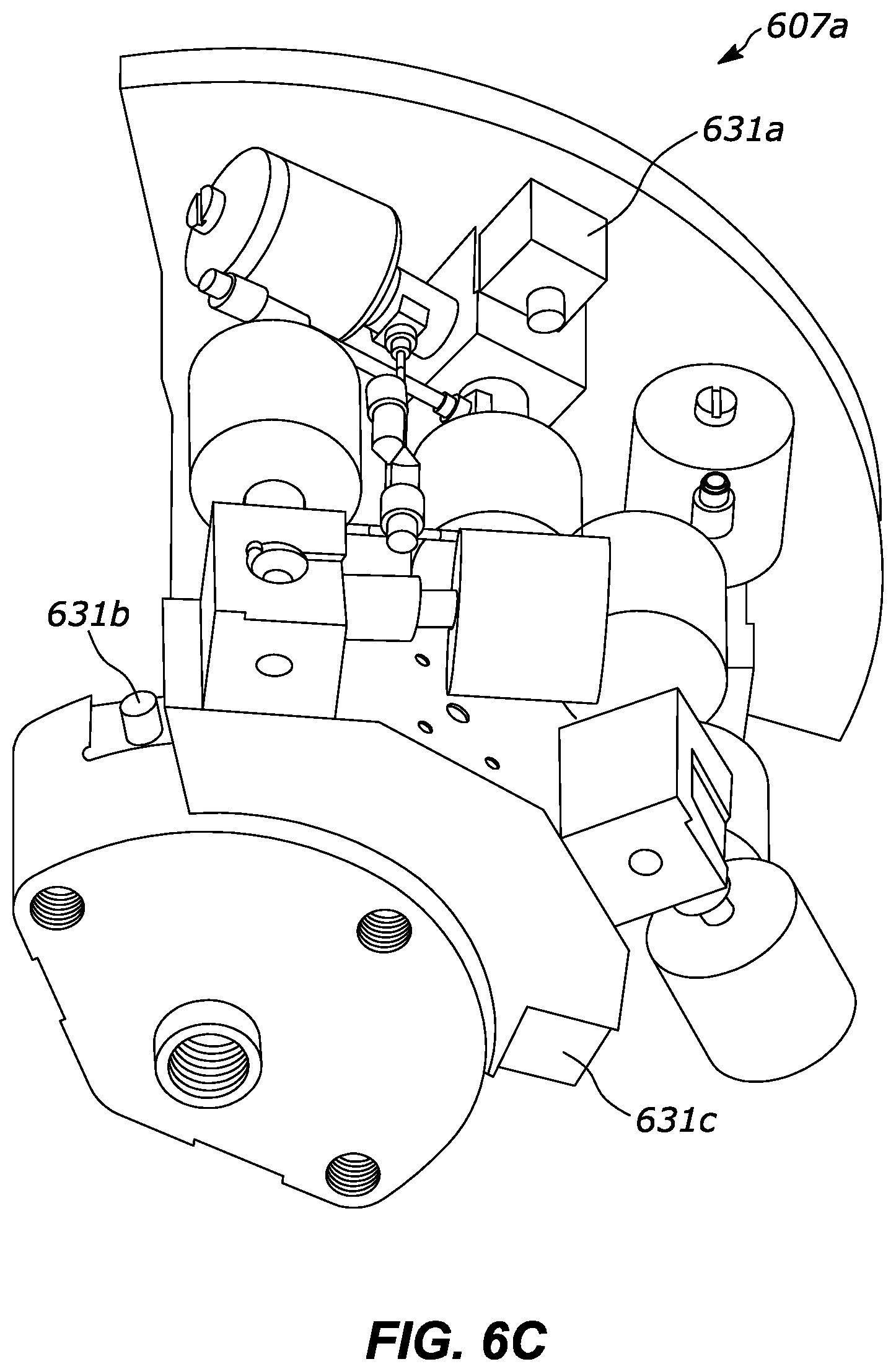 Patent US11781941 Figure 12 – Multi-degree-of-freedom impedance fixture for automated frequency response function measurements