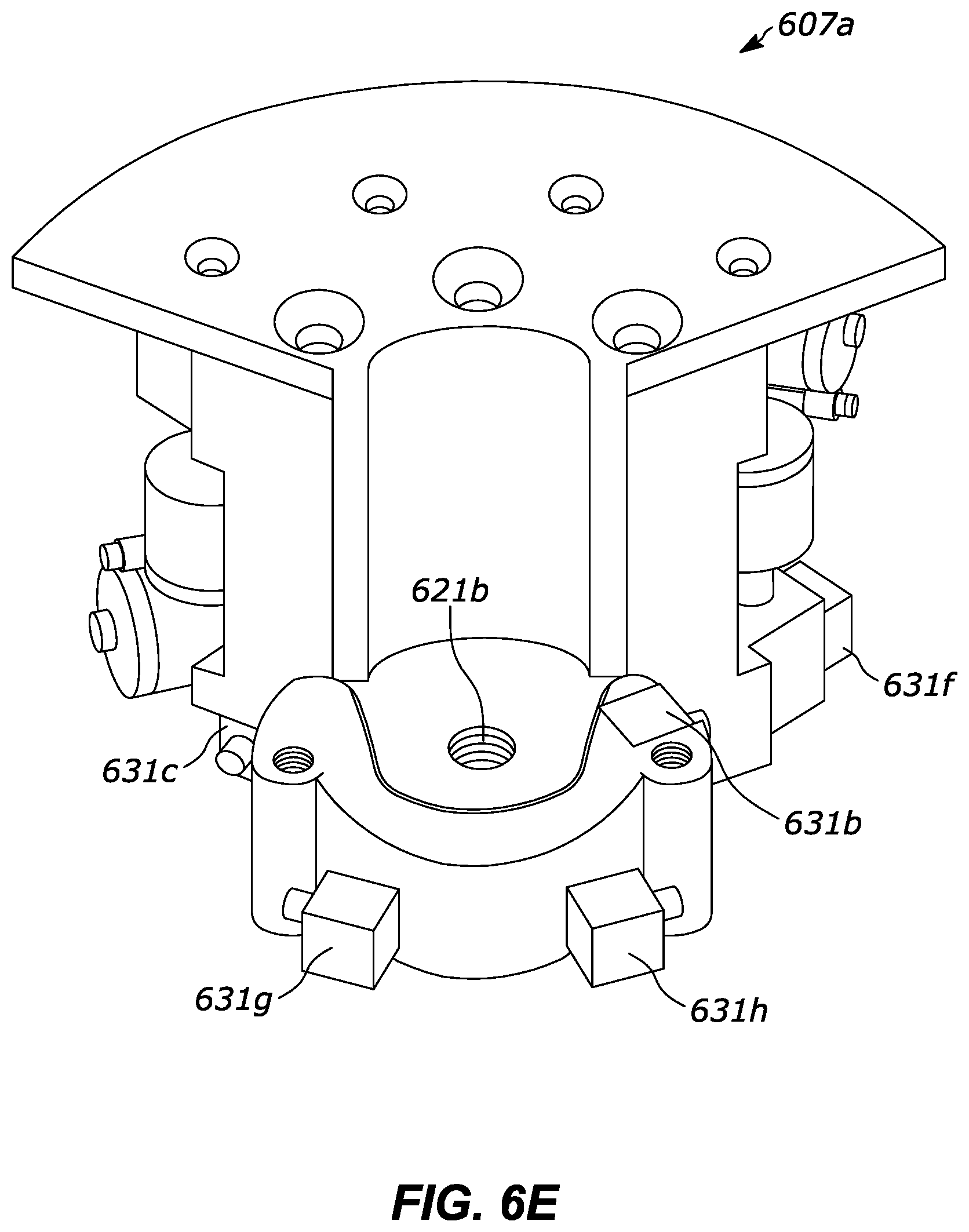 Patent US11781941 Figure 14 – Multi-degree-of-freedom impedance fixture for automated frequency response function measurements