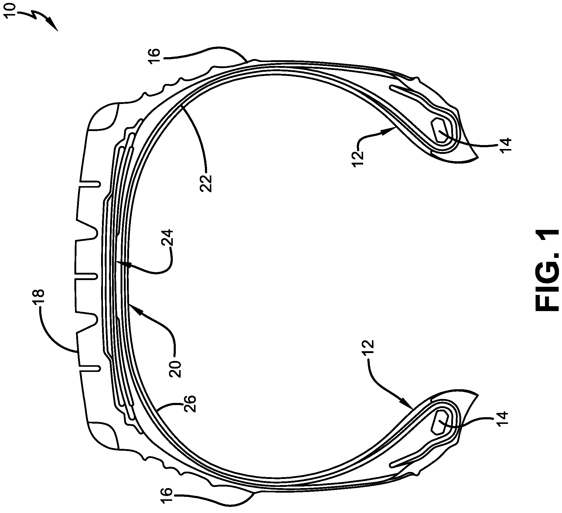 Patent US11781945 Figure 1 – Tire sidewall toughness index method