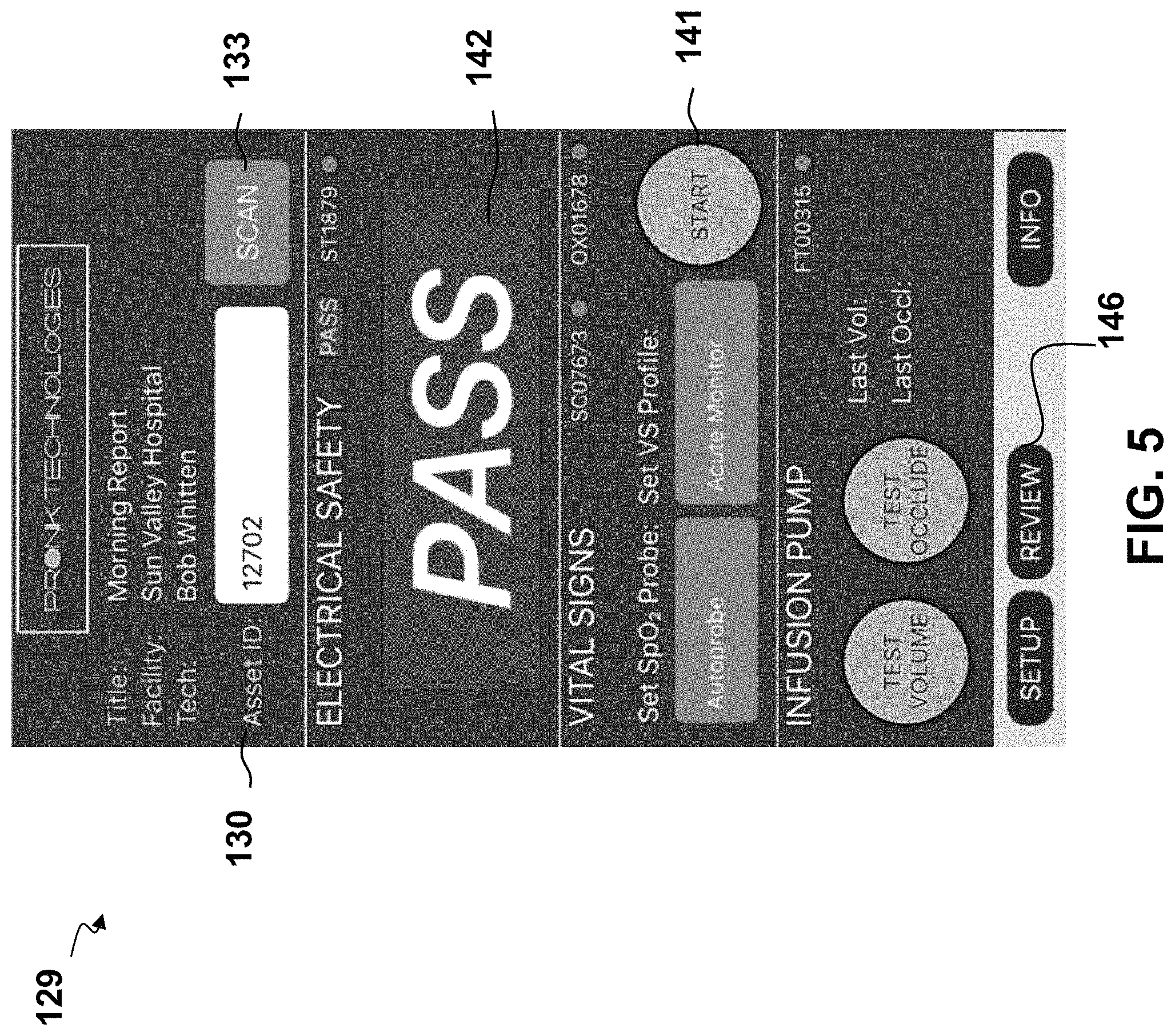 Patent US11781946 Figure 5 – Systems and methods of parallel testing of medical devices