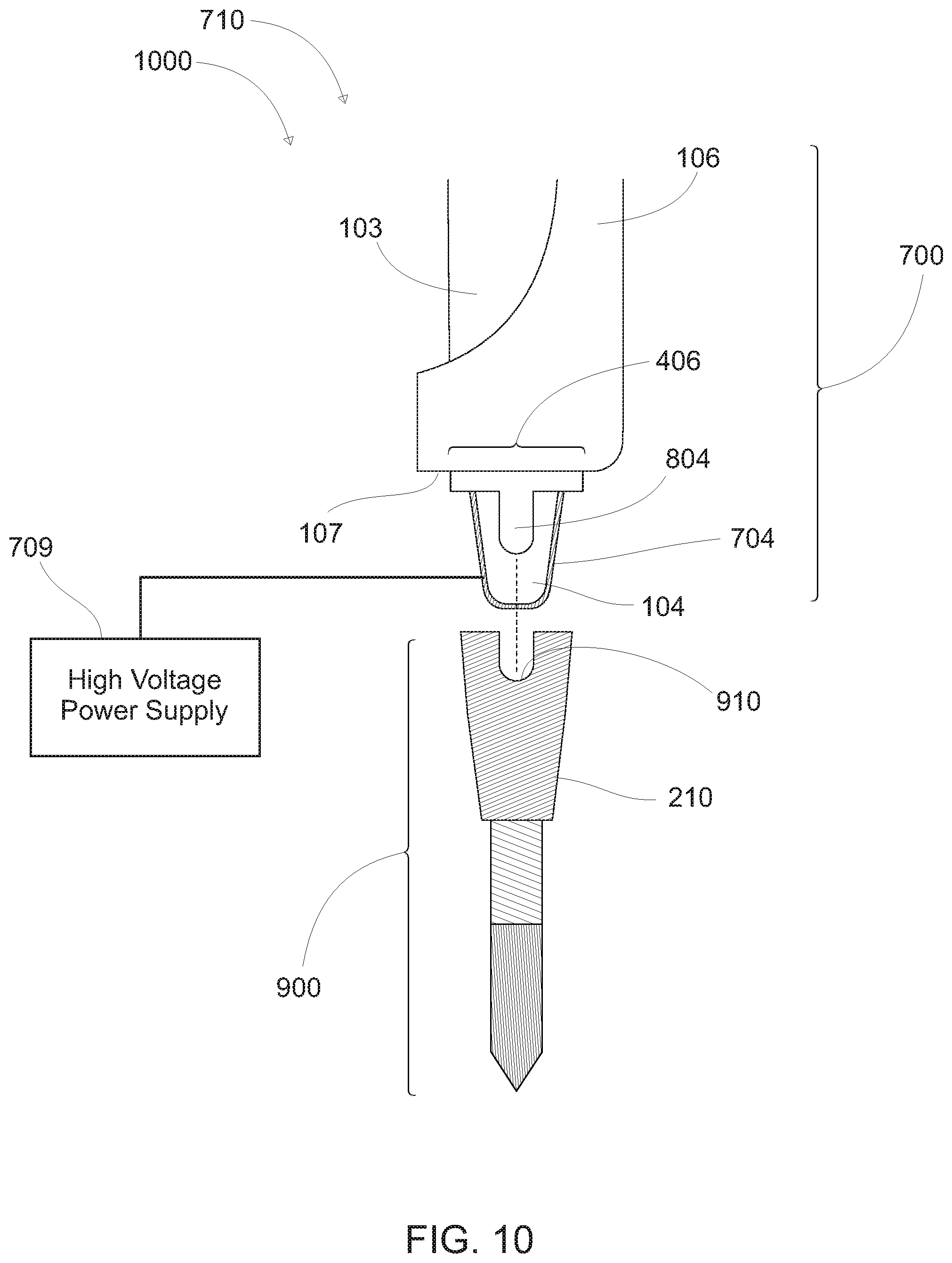 Patent US11781953 Figure 10 – Solid phase microextraction device, repository, and manipulator