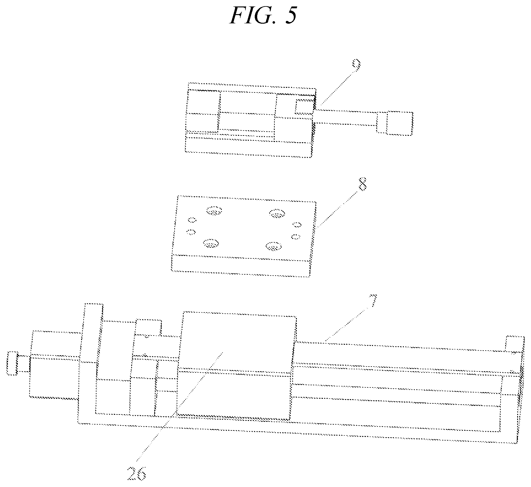 Patent US11781956 Figure 5 – Observable micro-nano mechanical testing apparatus and method