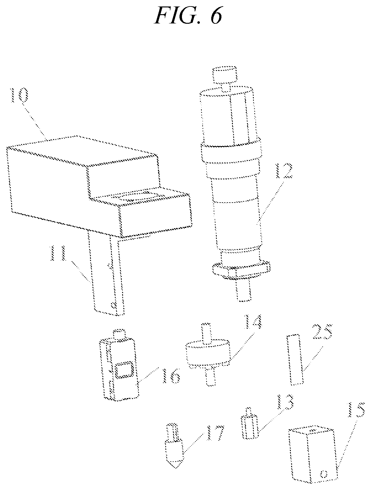 Patent US11781956 Figure 6 – Observable micro-nano mechanical testing apparatus and method