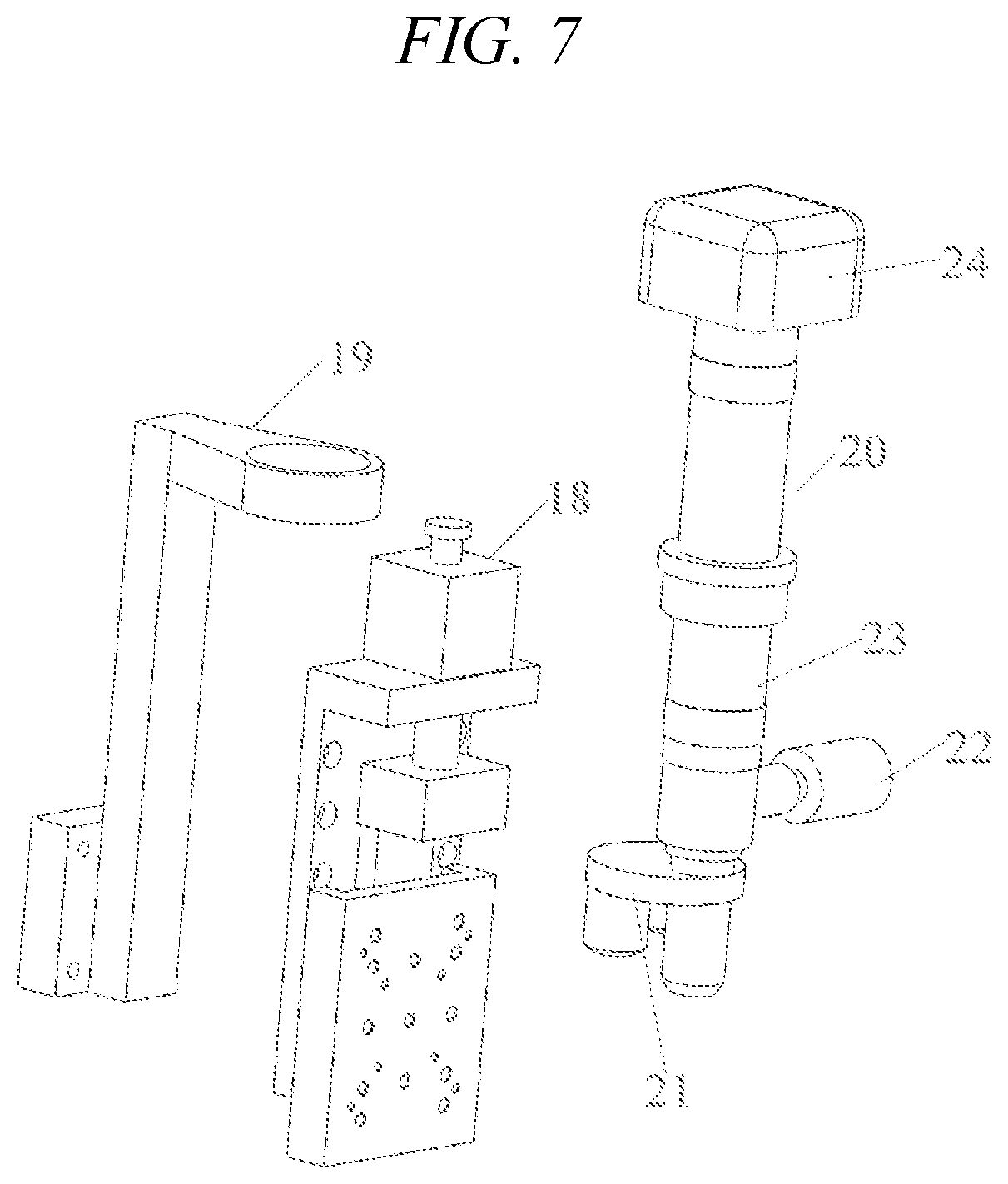 Patent US11781956 Figure 7 – Observable micro-nano mechanical testing apparatus and method